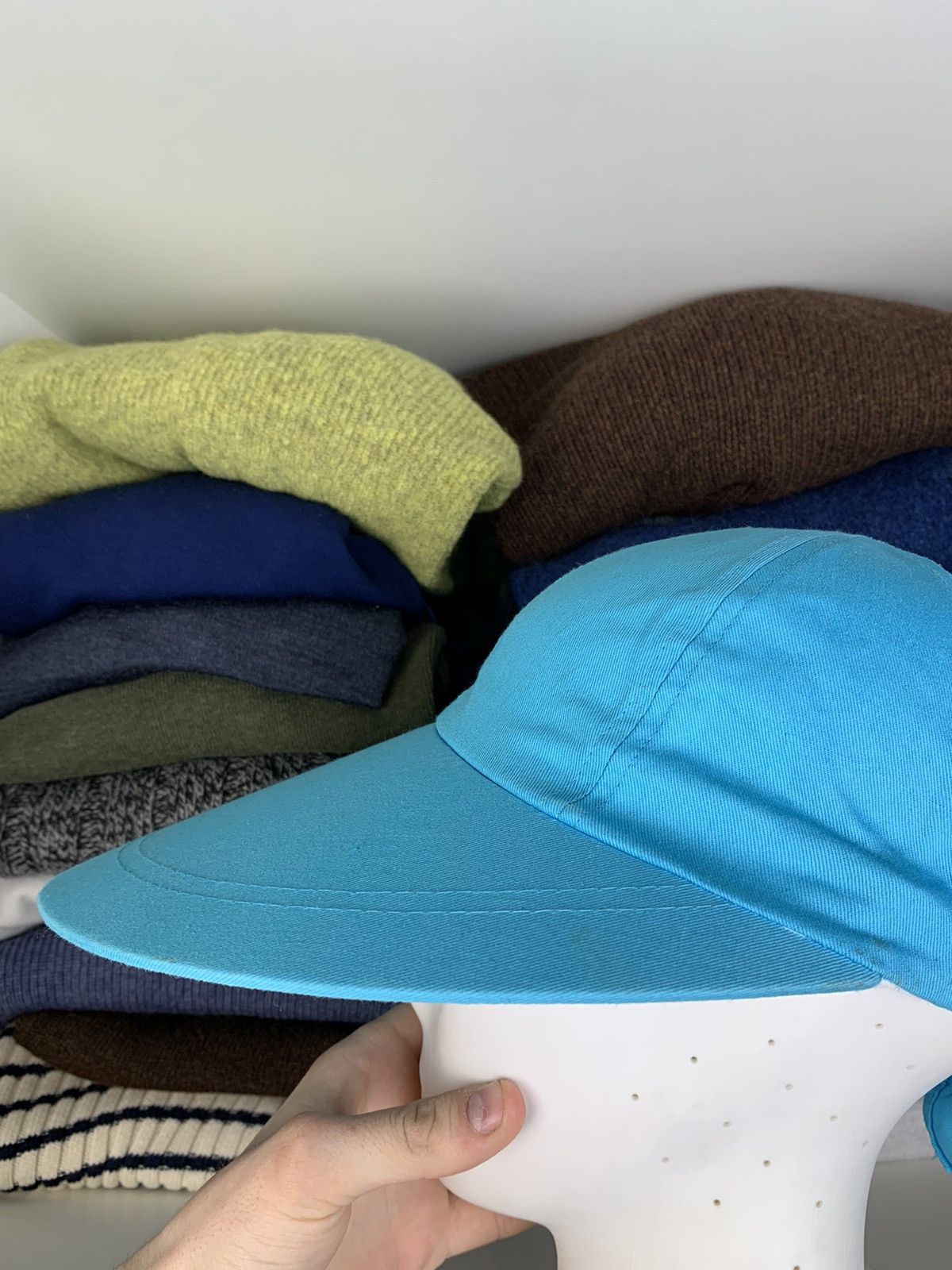 Vintage Vintage BJR Classic Headwear Washed Cotton Twill Hat Cap Size ONE SIZE - 9 Thumbnail