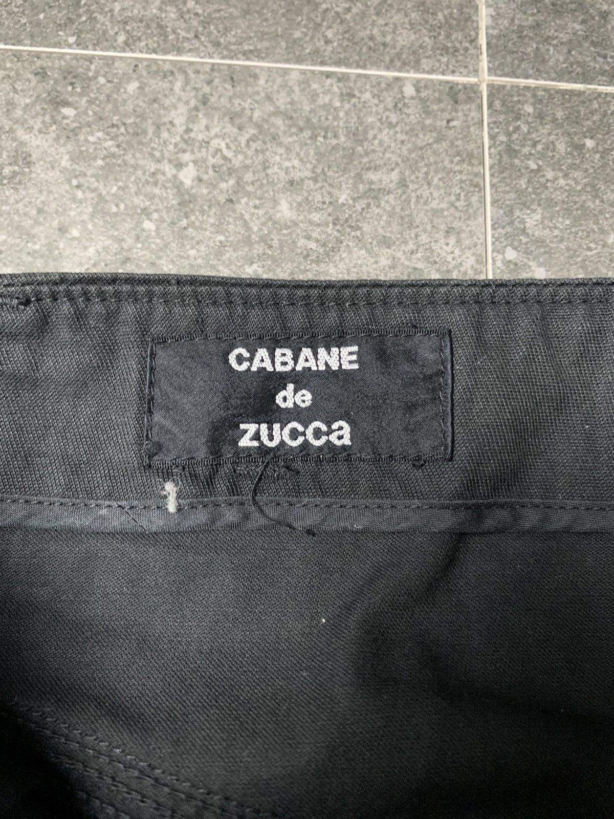 CABANE de ZUCCa 2000s Cabane de Zucca Asymmetric Faded Pants Size US 29 - 5 Thumbnail