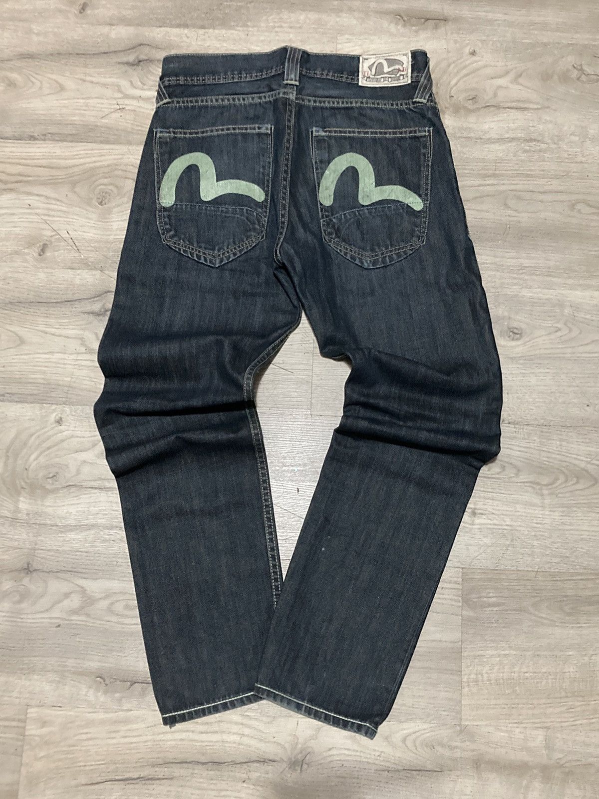 Evisu × Puma × Vintage Evisu x Puma Vintge denim pants jeans Size US 30 / EU 46 - 2 Thumbnail