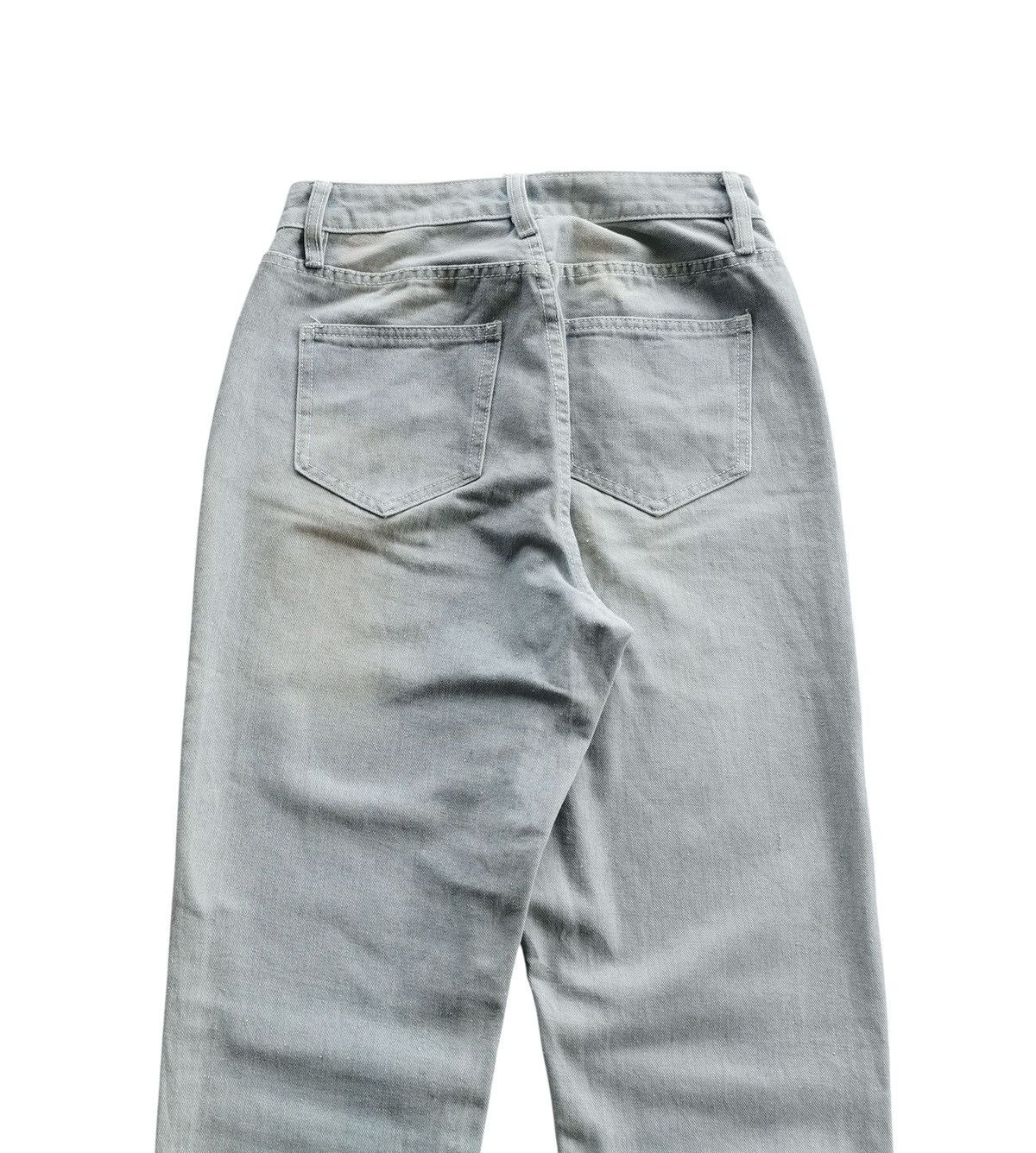 Japanese Brand Fig Viper Art Distressed Jeans Size 26" / US 2 / IT 38 - 4 Thumbnail