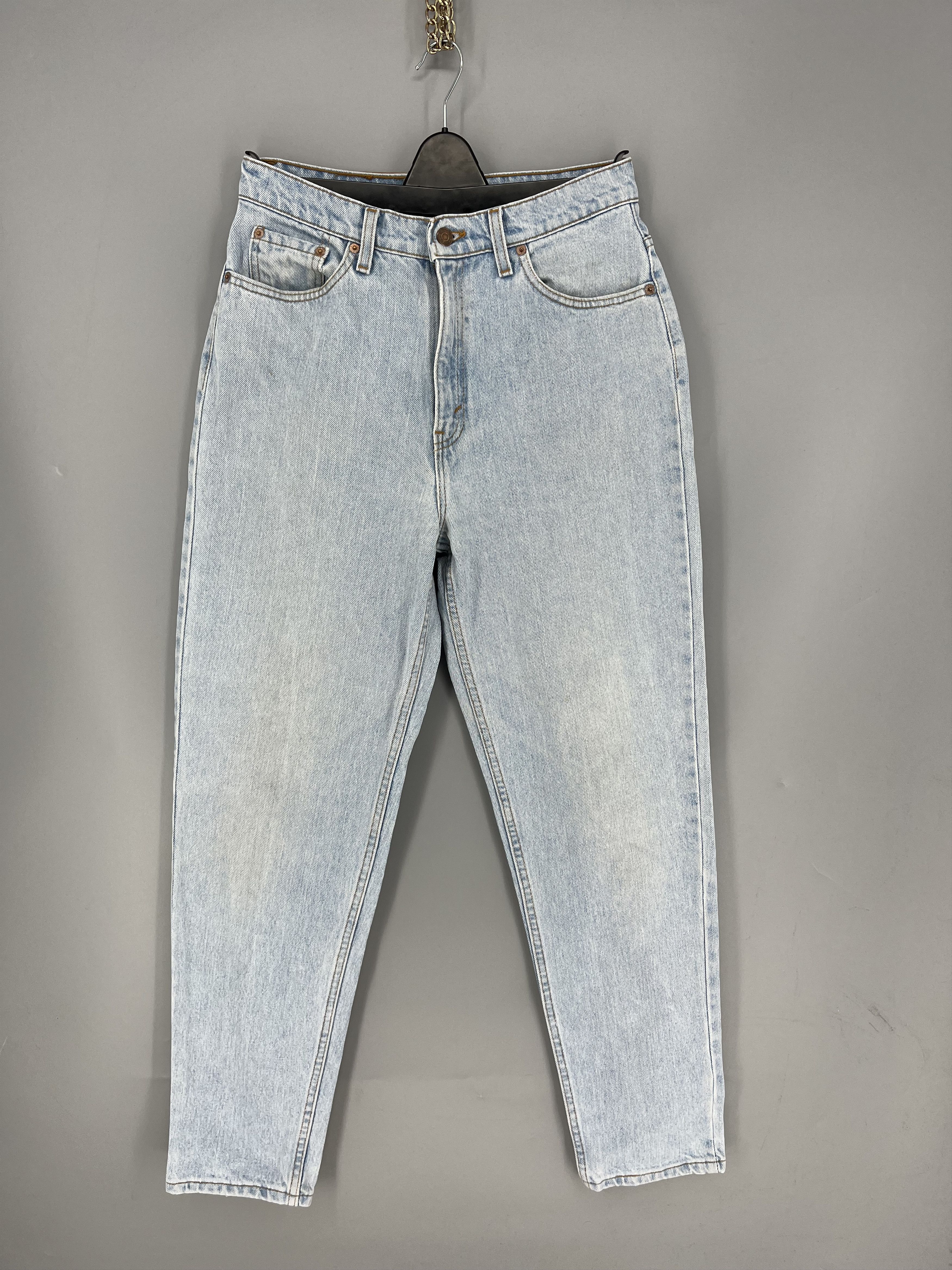 Levi's Vintage Levi’s 512 Slim Fit Straight Leg Light Blue Jeans Size US 30 / EU 46 - 1 Thumbnail