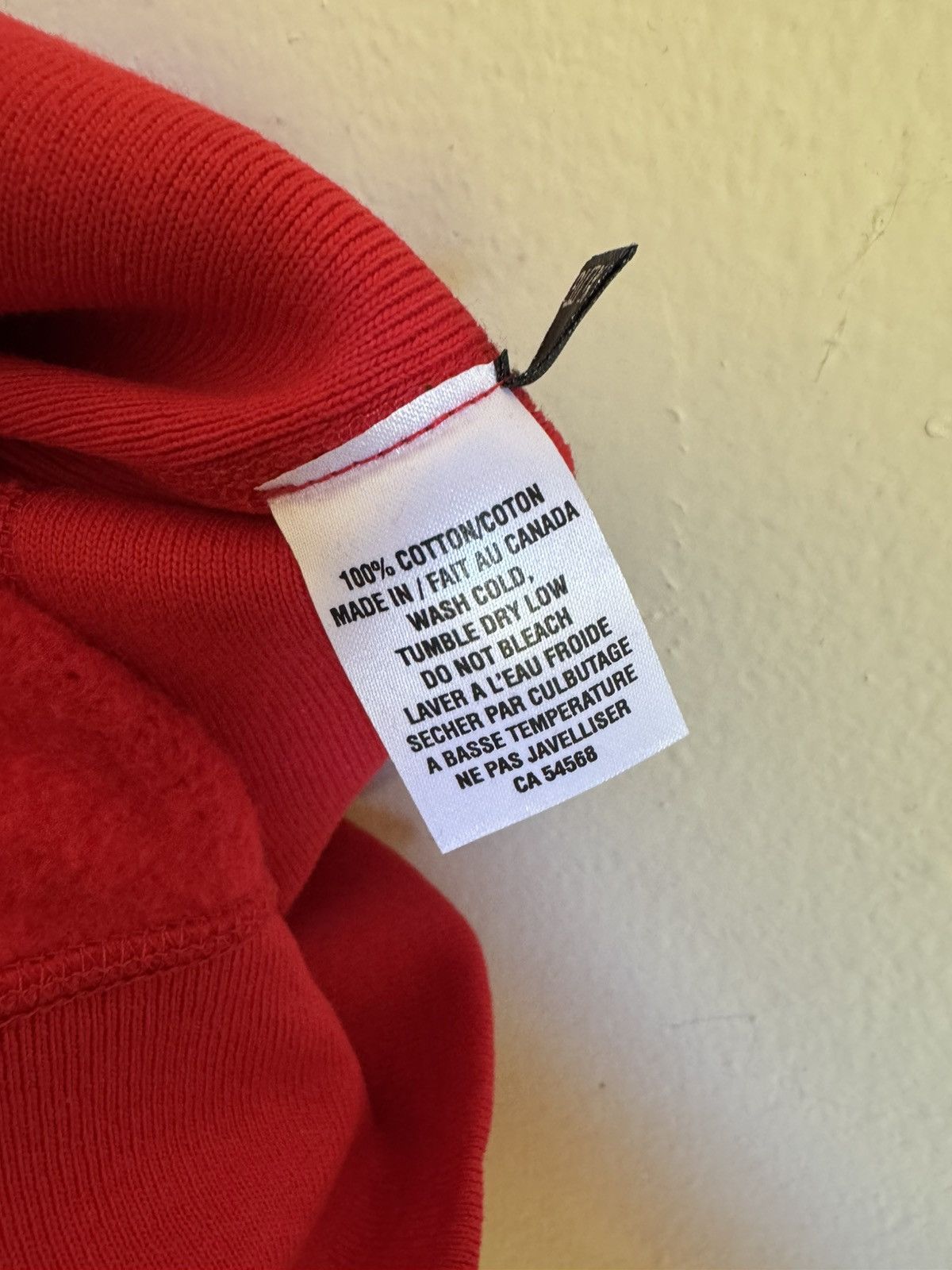 Other Red OK, BALLET Hoodie Size US XL / EU 56 / 4 - 3 Thumbnail
