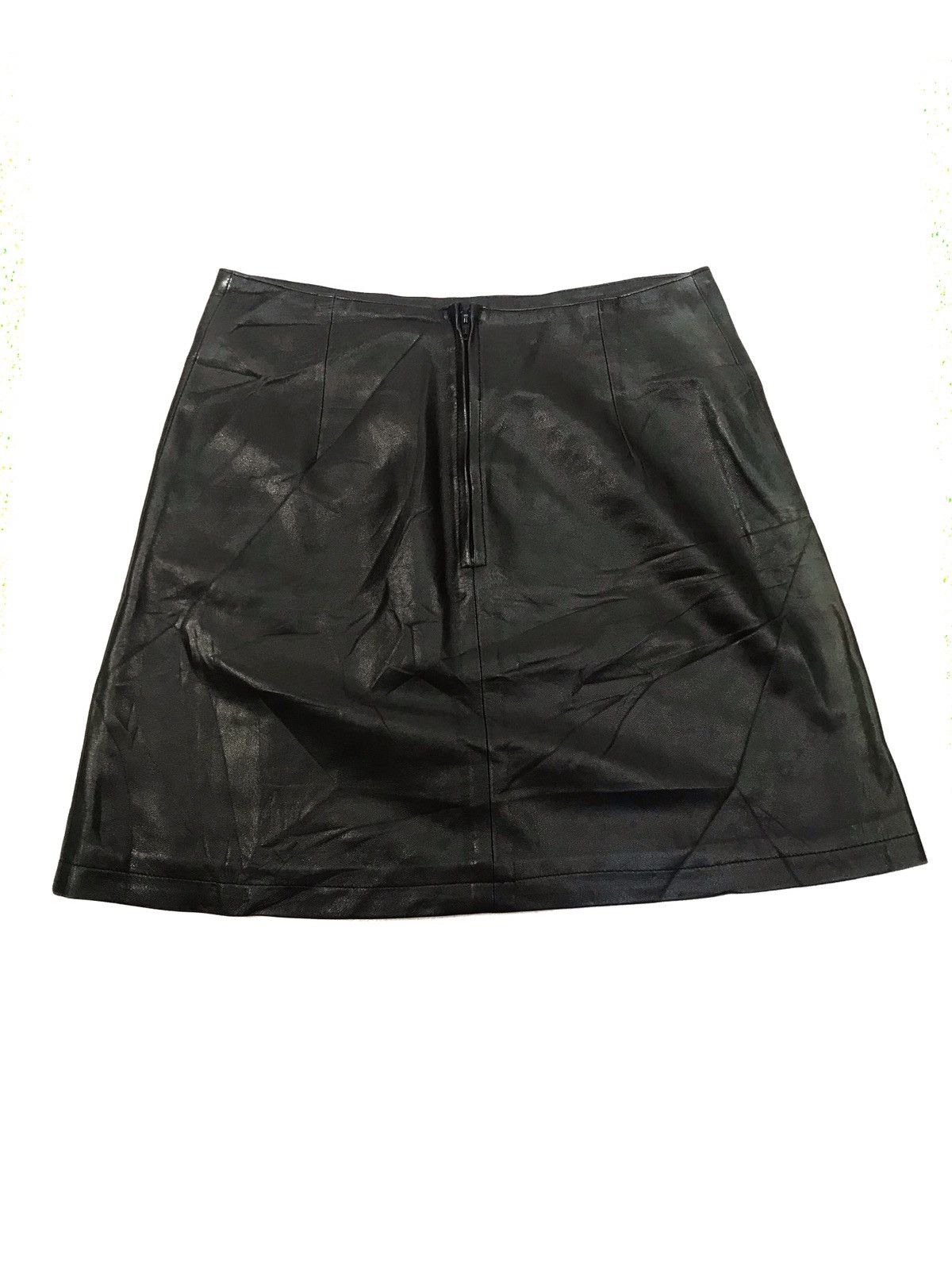 Vintage × agnes b. 🔥RARE🔥VINTAGE AGNES B LEATHER SKIRT Size 26" / US 2 / IT 38 - 1 Thumbnail