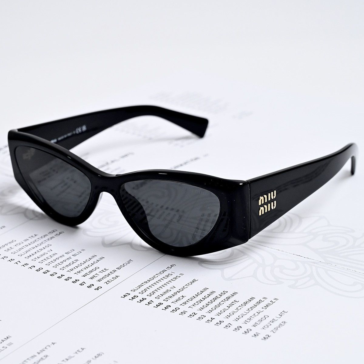 Miu Miu MIU MIU 0MU 06YS SUNGLASSES Size ONE SIZE - 2 Thumbnail