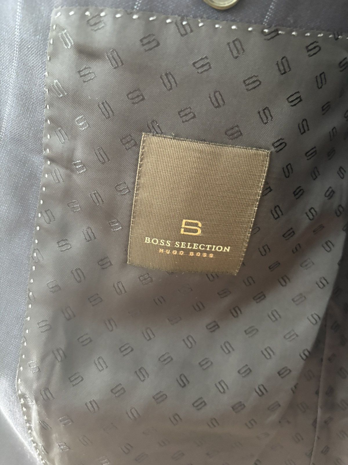 Designer × Hugo Boss Exclusive Men’s Hugo Boss Selection Suit – 100% Virgin Wool Size 46L - 8 Thumbnail