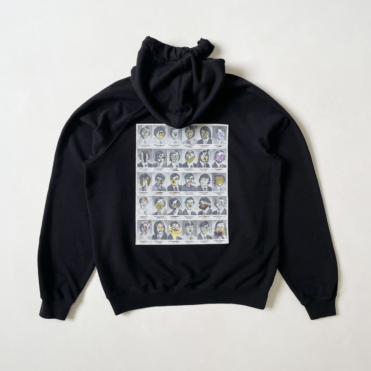 Kusikohc Black Cotton ‘Flower Men’ Hoodie Size US M / EU 48-50 / 2 - 1 Thumbnail