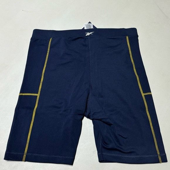 Reebok NWT REEBOK MYT BIKE SHORTS TIGHTS NAVY BLUE SZ EXTRA LARGE Size 30" / US 8 / IT 44 - 5 Thumbnail