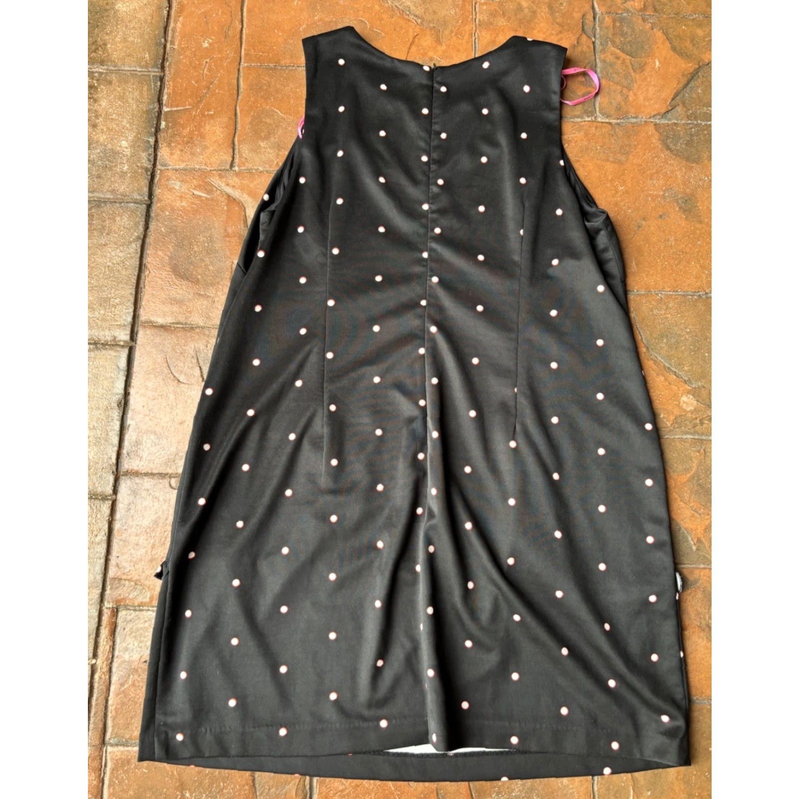 Betsey Johnson **Betsy Johnson Black Polka Dot Ruffle Pockets Women's Dress Size 18W** User: Betsy Johnson Black Polka Dot Ruffle Pockets Women’s Dress Size 18W Size XXL / US 16-18 / IT 52-54 - 3 Thumbnail