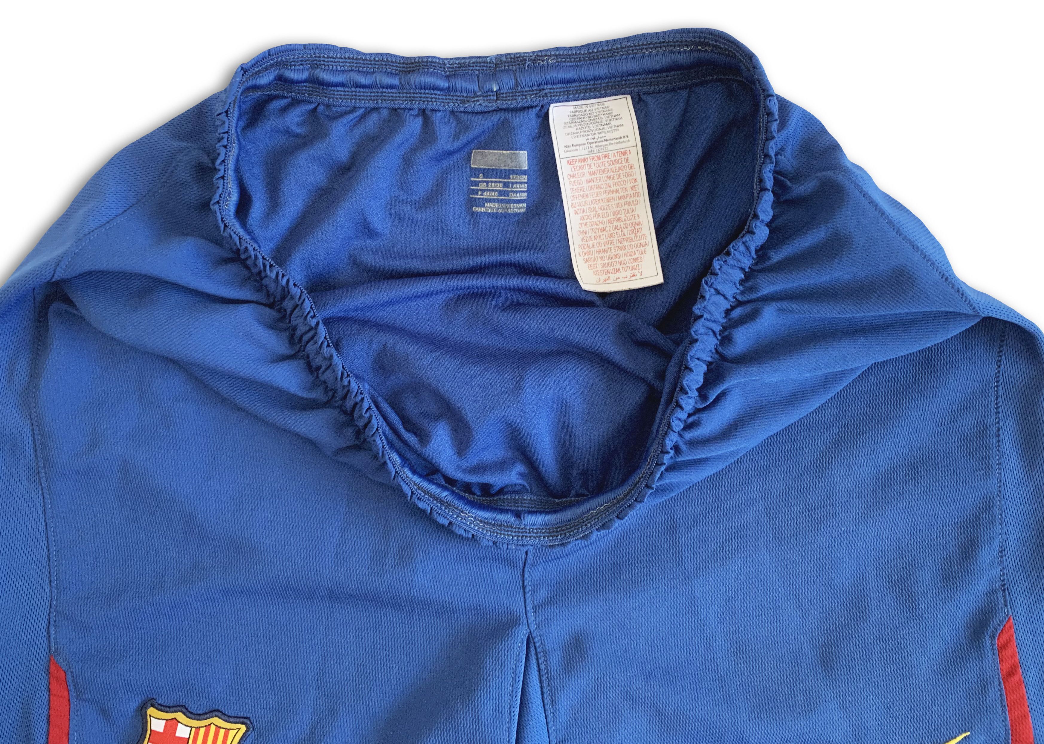 Nike Y2K NIKE BARCELONA FC Shorts Soccer Football Kit Jersey Size US 30 / EU 46 - 7 Thumbnail