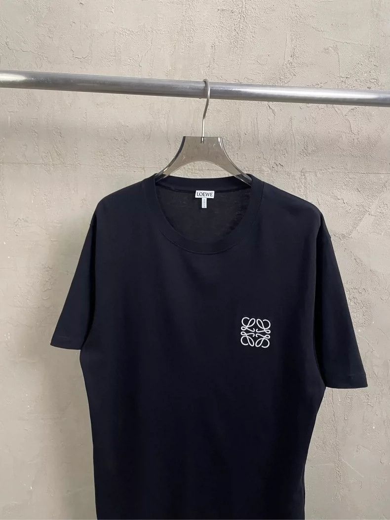 Loewe loewe Black embroidered small logo short sleeve 2506-Nextar Size US L / EU 52-54 / 3 - 4 Thumbnail
