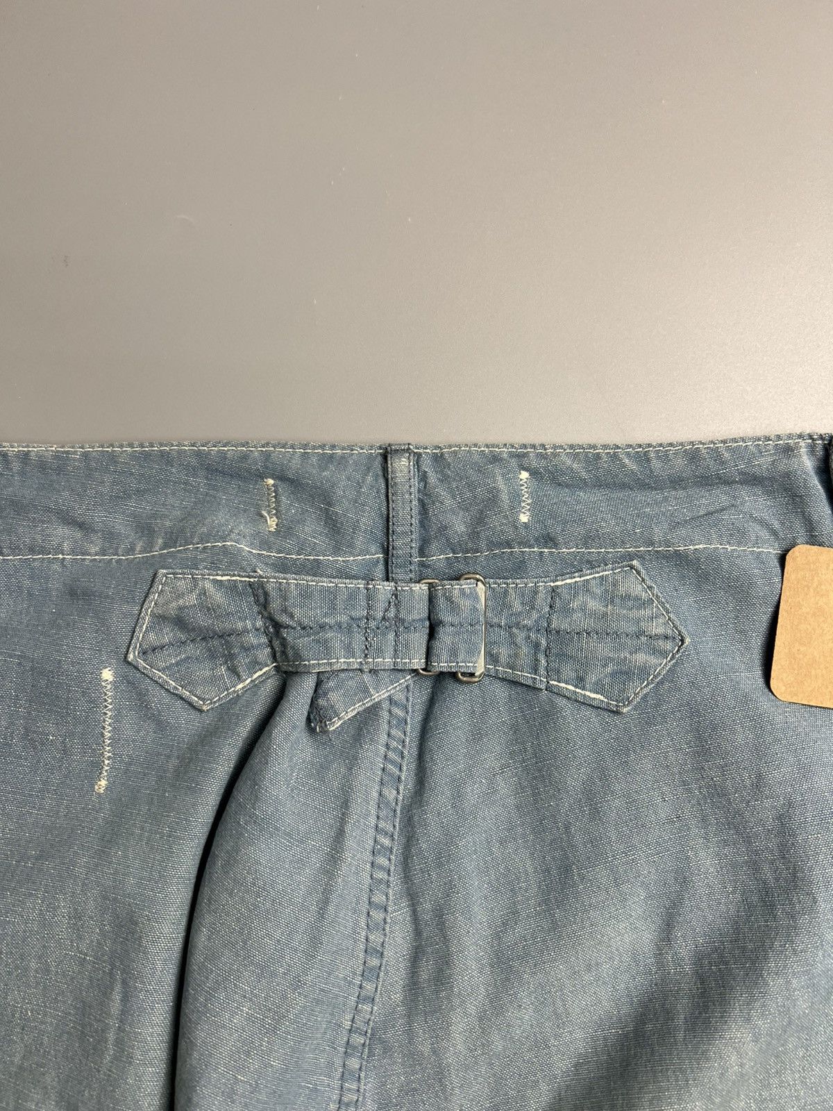 Kapital × Kapital Kountry Vintage 2000s Kapital USN Sailor Button Shorts Size US 31 - 9 Thumbnail