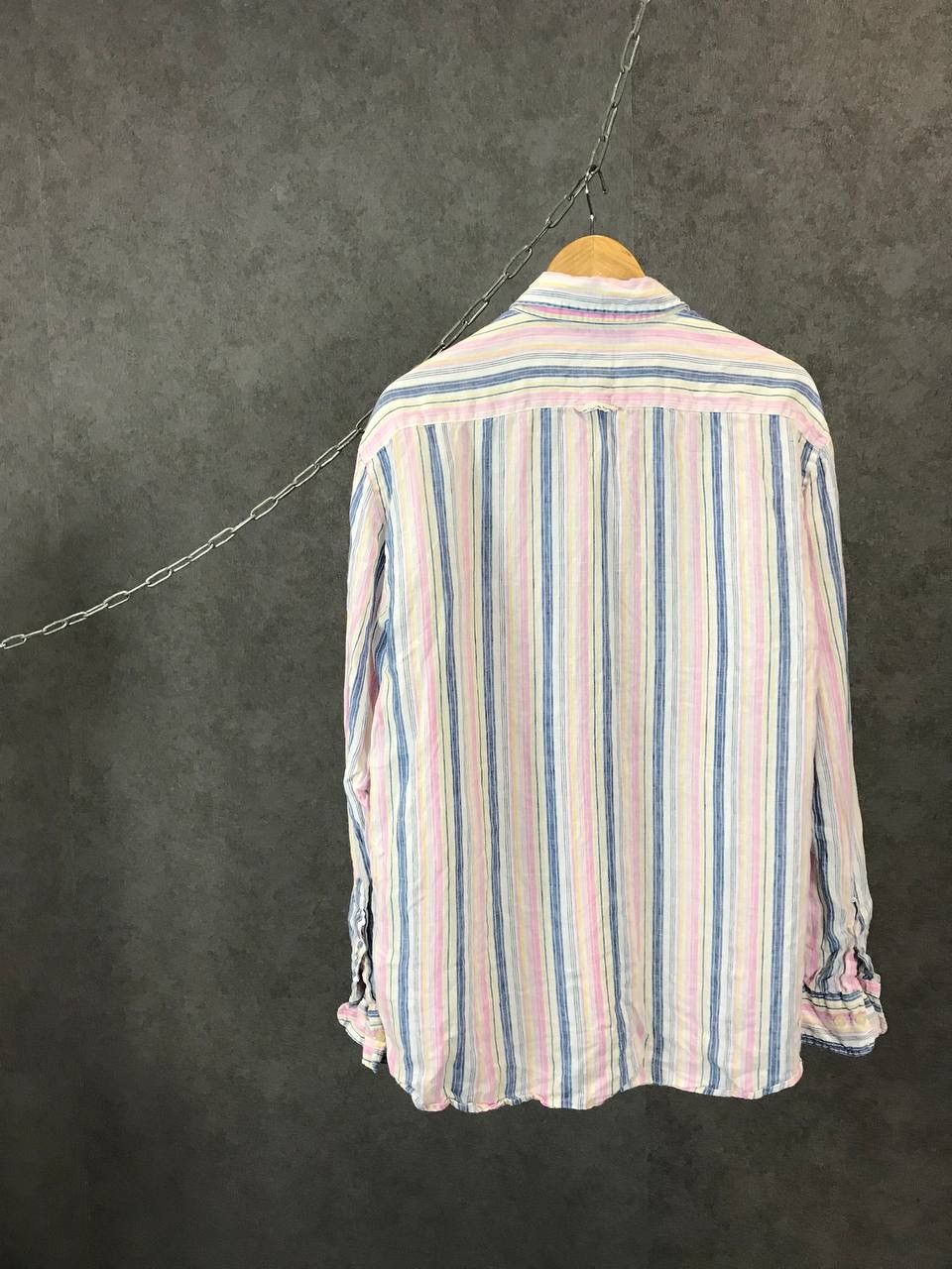 Gant Gant striped multicolor linen shirt Size US XL / EU 56 / 4 - 7 Thumbnail