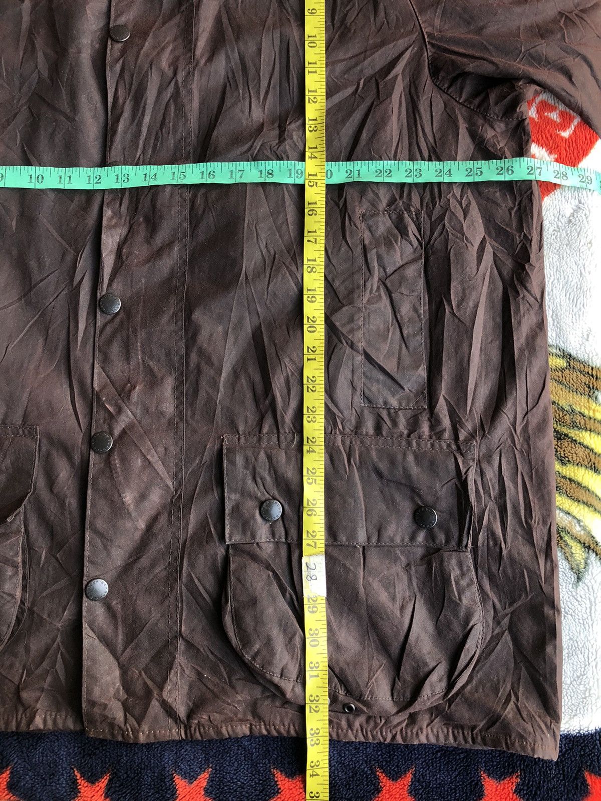 Barbour A190 Vintage Barbour Beaufort Coton Minimum Jacket Size US XL / EU 56 / 4 - 13 Thumbnail