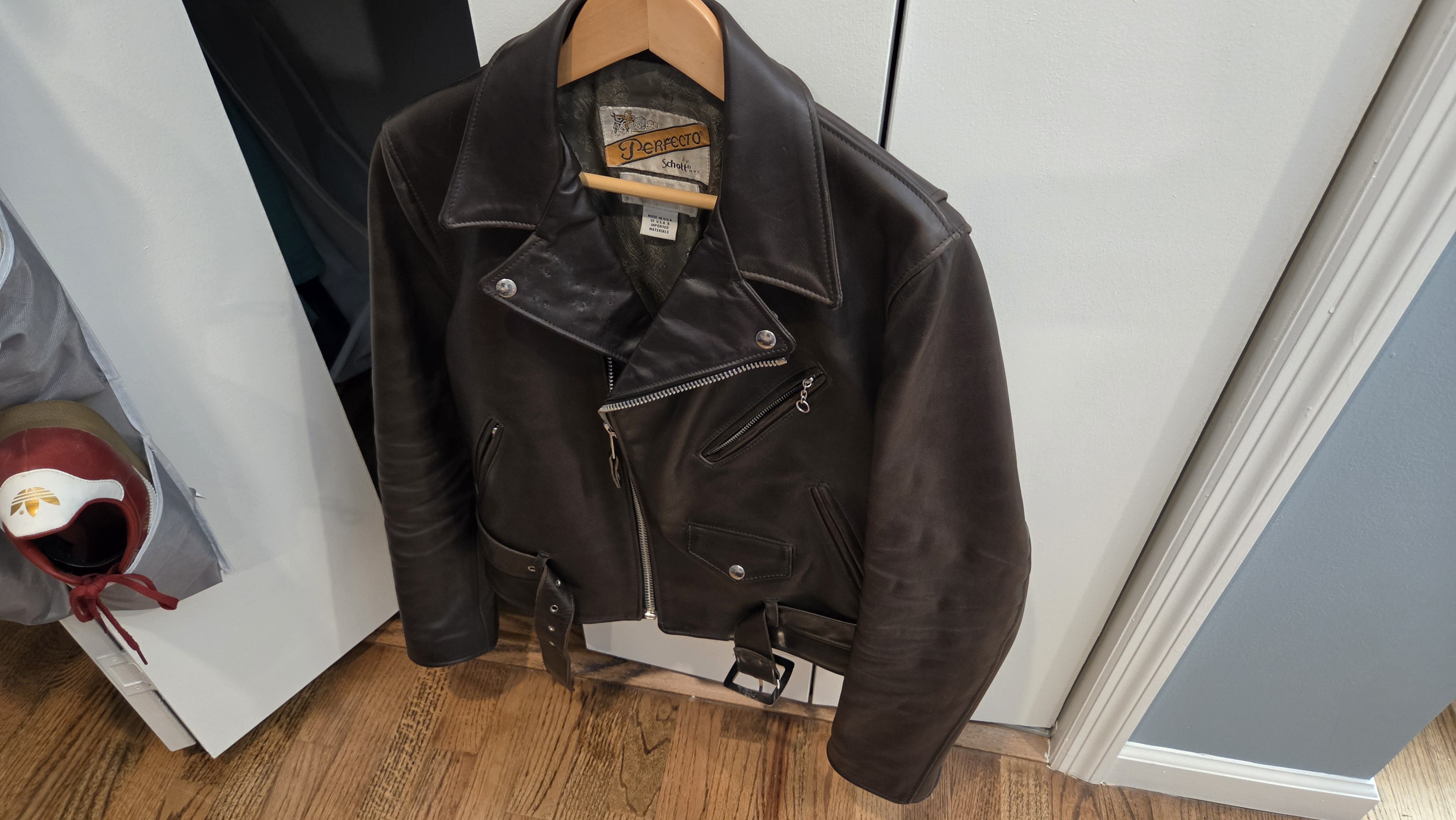 Schott Schott x Aime Leon Dore Perfecto Leather Jacket Size US S / EU 44-46 / 1 - 3 Thumbnail