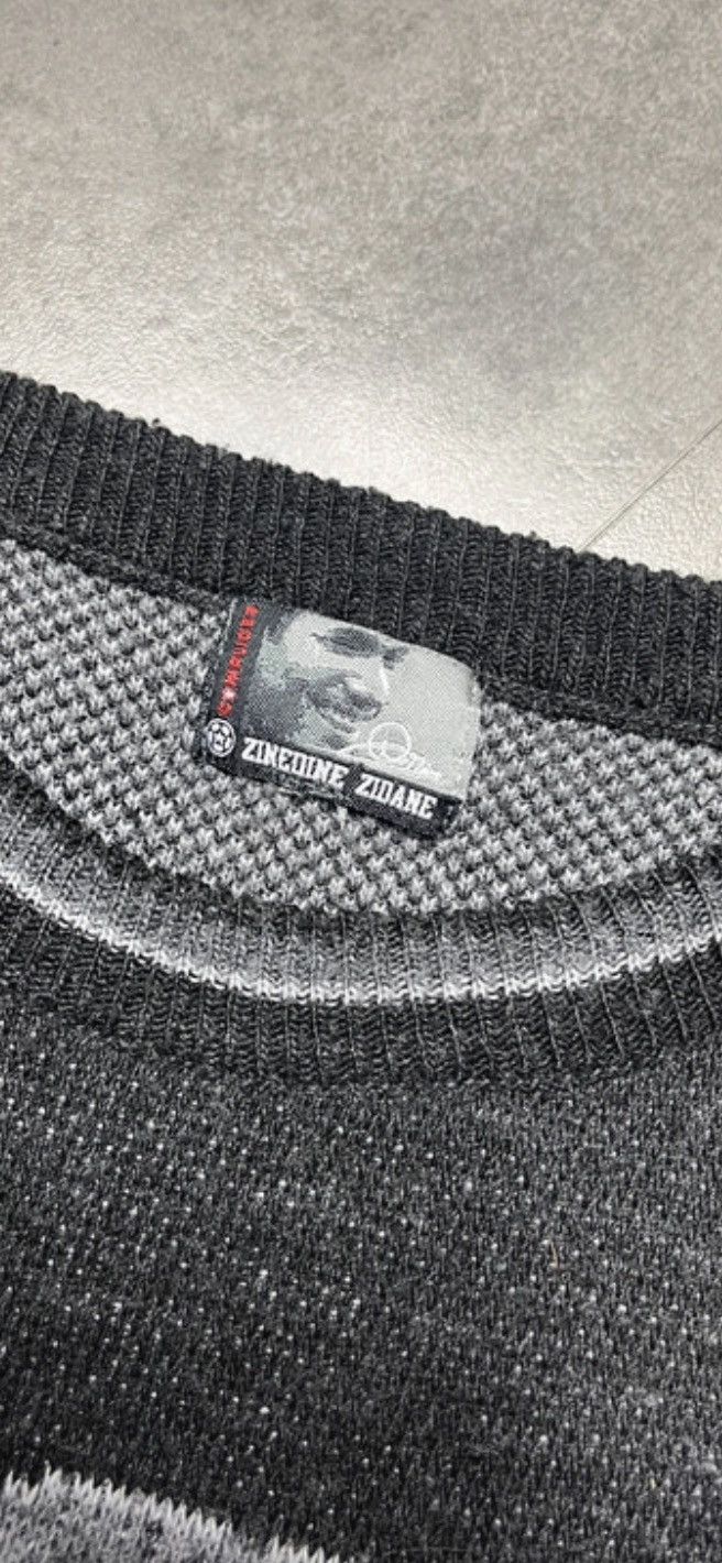 Vintage Zinedine Zidane World Champion Knit Sweater Y2K Size US XS / EU 42 / 0 - 4 Thumbnail