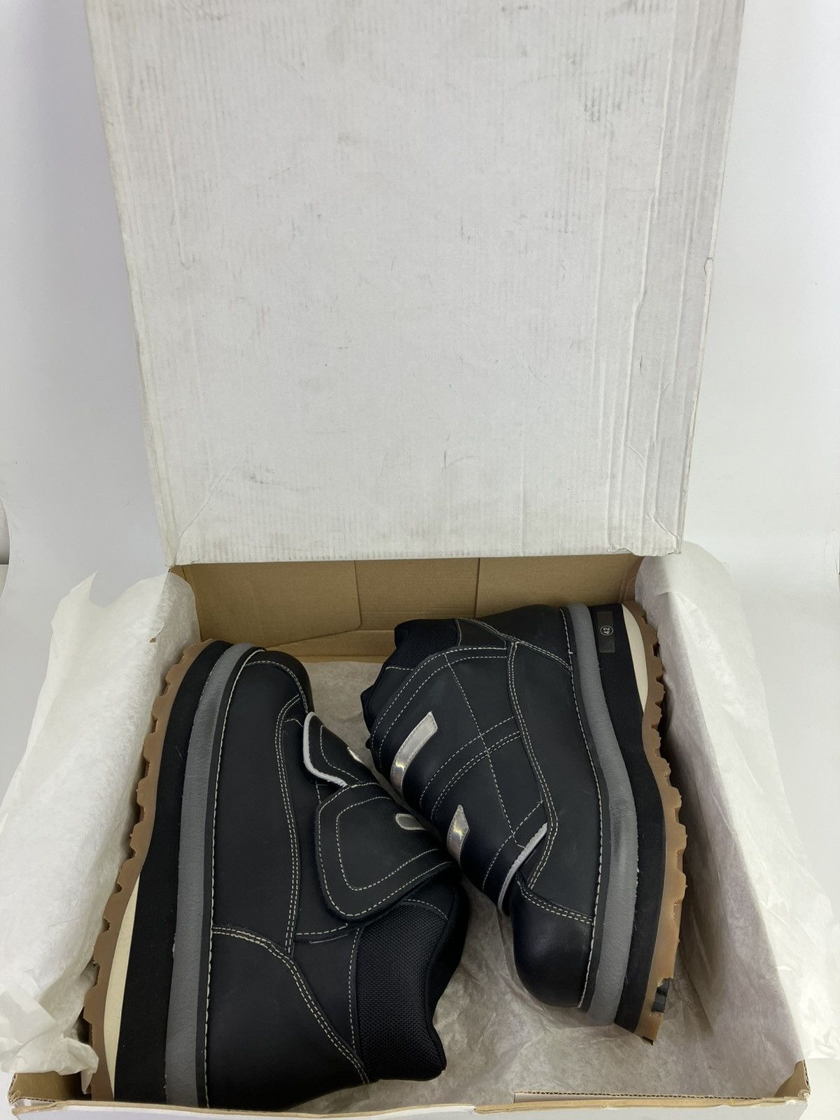 Vintage D’Estaka genuine leather chunky platform men ankle boots Size US 9 / EU 42 - 7 Thumbnail