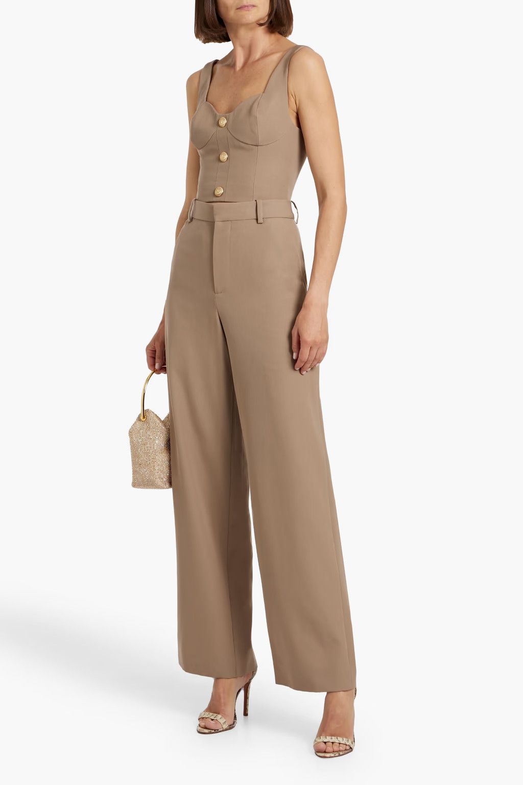 Balmain o1y0625 Casual Pant in Beige Size 30" / US 8 / IT 44 - 2 Thumbnail