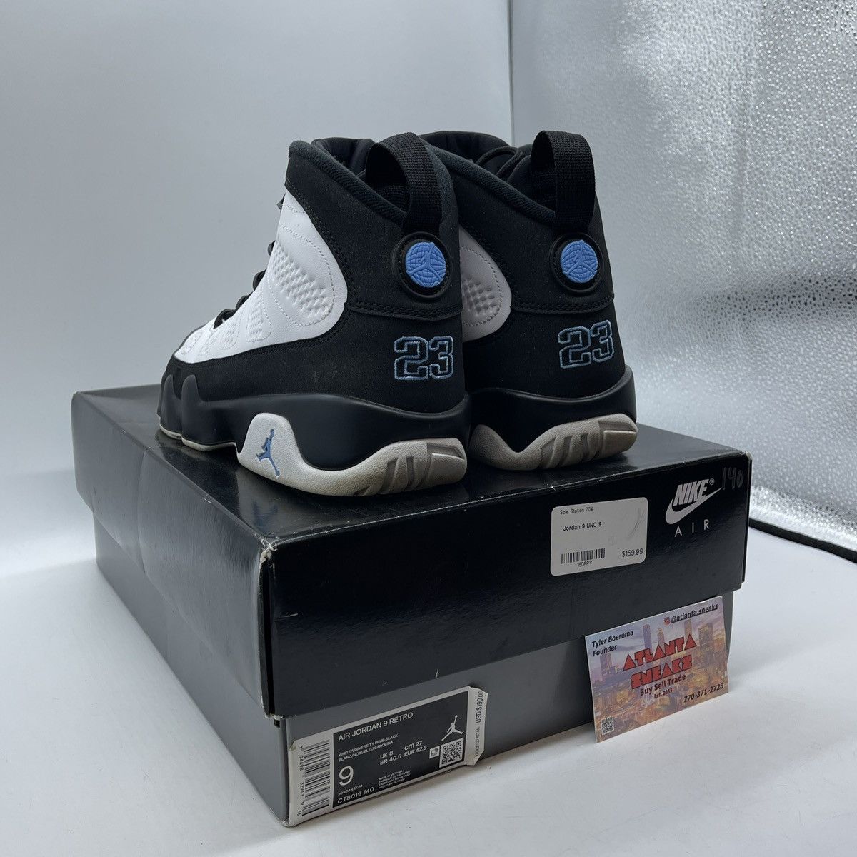 Jordan Brand Air Jordan 9 university blue Size US 9 / EU 42 - 4 Thumbnail