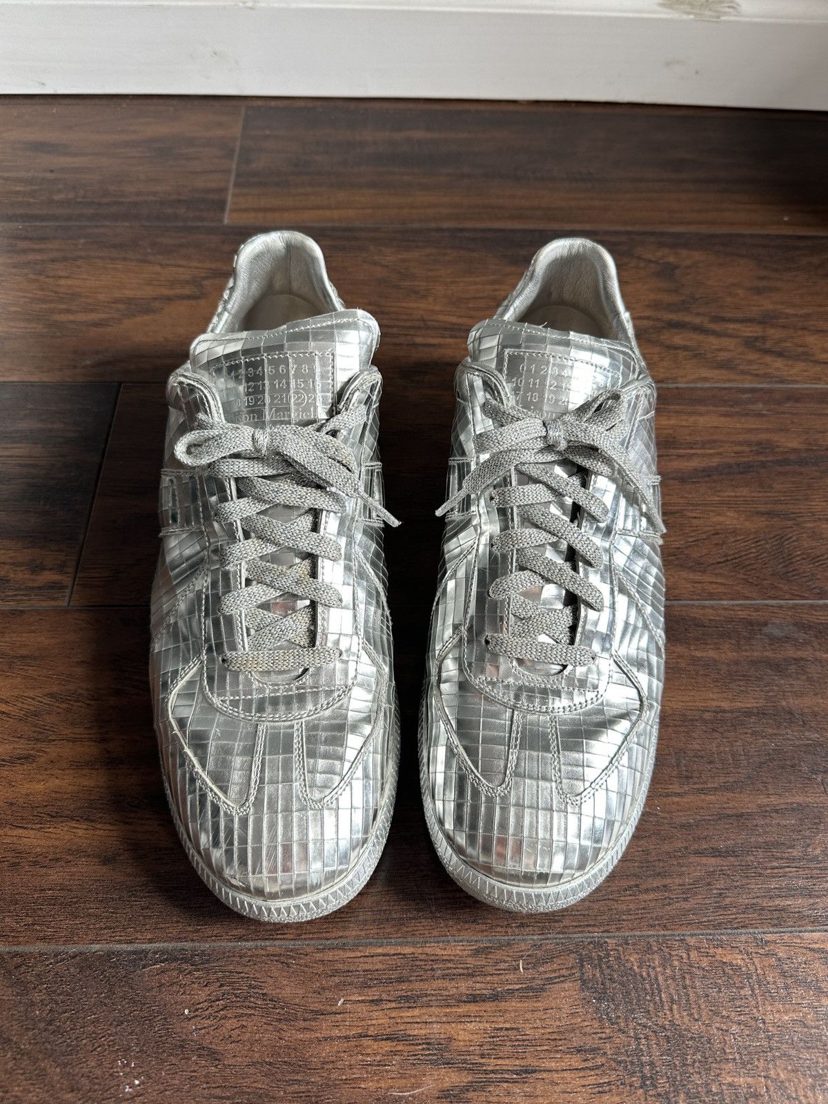 Maison Margiela Maison Margiela 45 US 12 GAT Silver Replica Sneakers 2018 Size US 12 / EU 45 - 5 Thumbnail