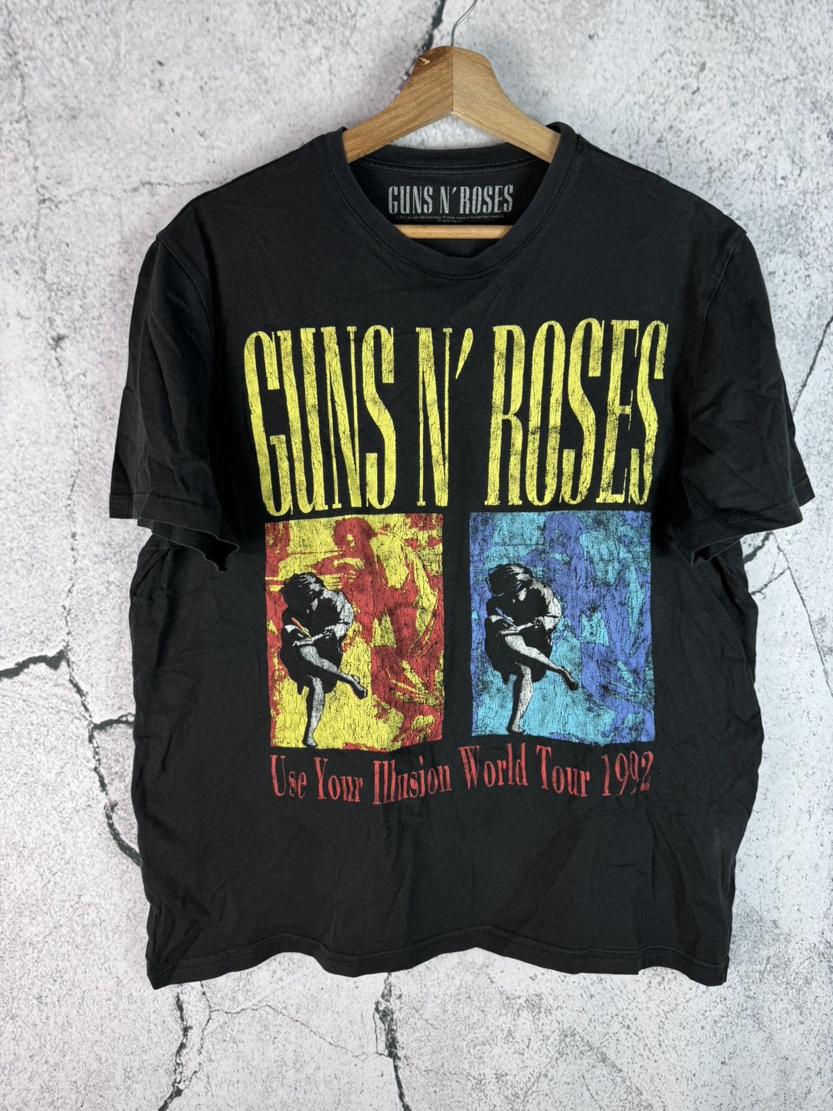 Band Tees × Guns N' Roses × Vintage Vintage Guns N' Roses Axl Rose 90's Band T-shirt Size US L / EU 52-54 / 3 - 1 Thumbnail