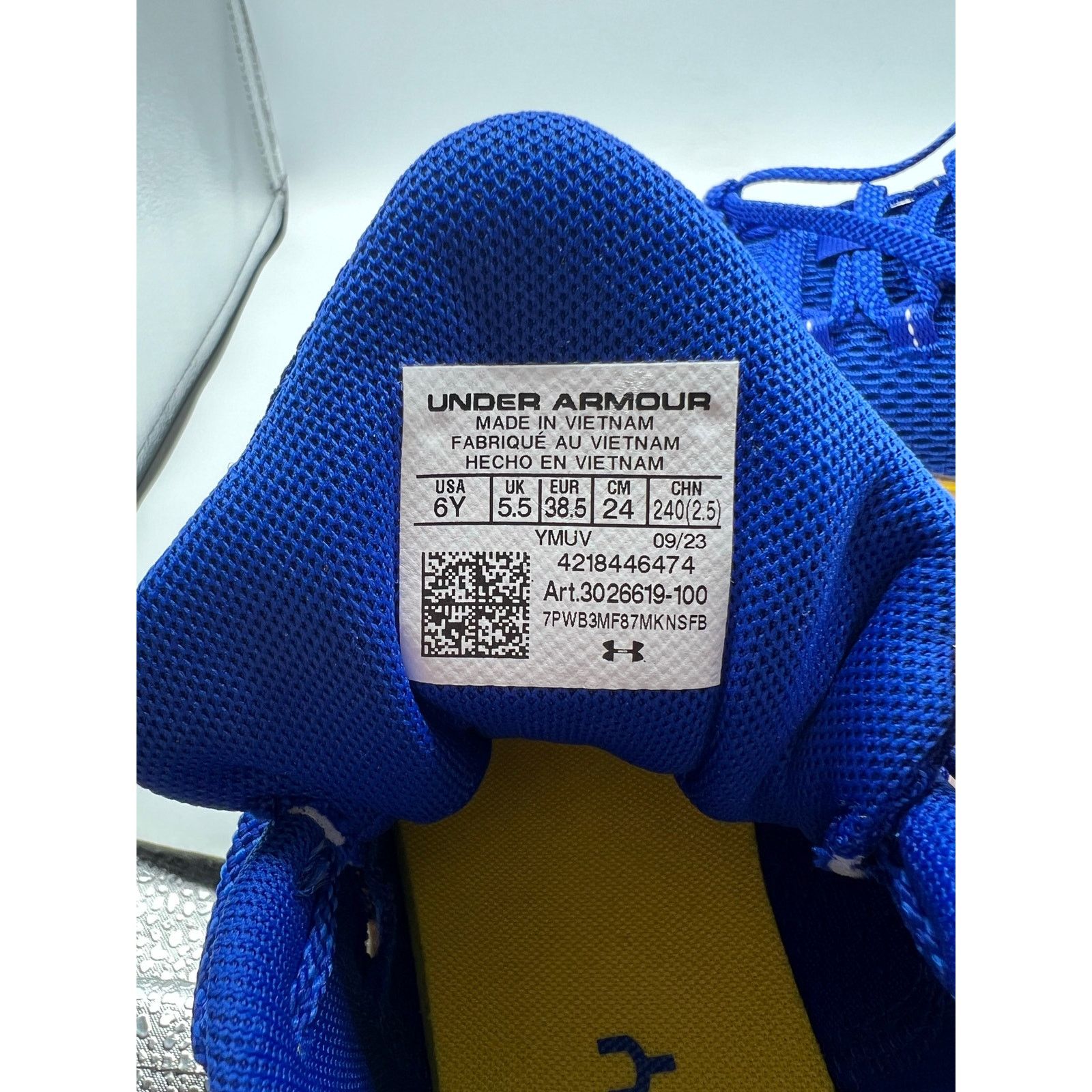 Under Armour Under Amour Curry 11 Flow GS “Dub Nation” size 6y Size US 6 / EU 39 - 6 Thumbnail
