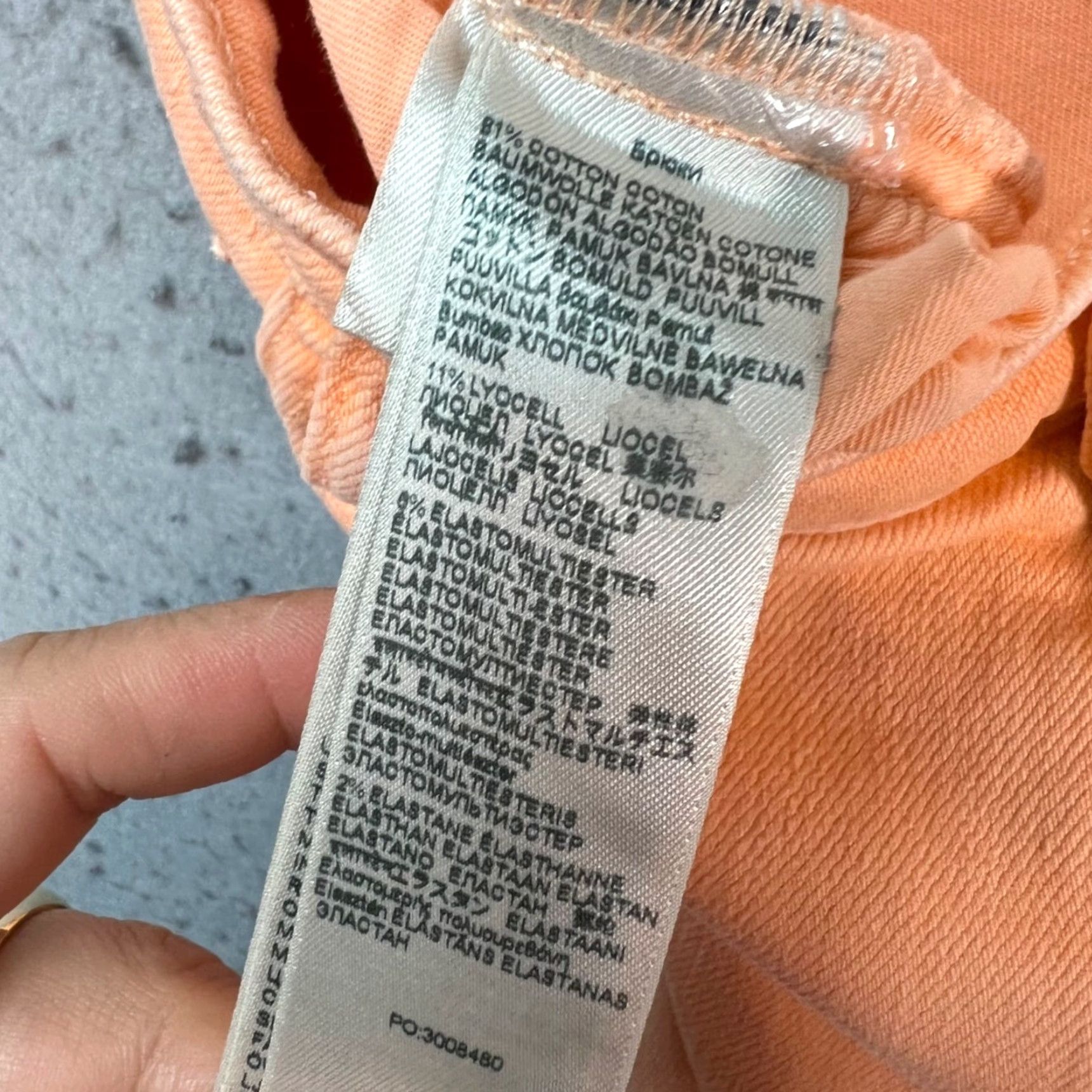 7 For All Mankind 7 For All Mankind Luxe Vintage Womens 27 Orange Jeans Bootcut 5-Pocket Zipper Front Back Denim Cotton Blend Size 27" / US 4 / IT 40 - 4 Thumbnail