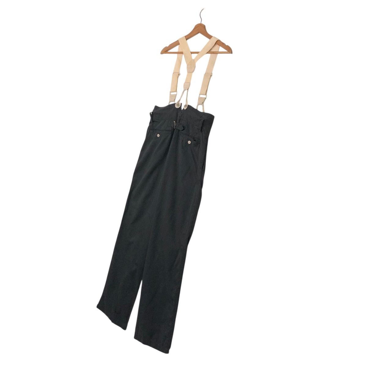 Issey Miyake Archival Issey Miyake High Waist Wide Leg Suspender Trousers Size US 30 / EU 46 - 12 Thumbnail