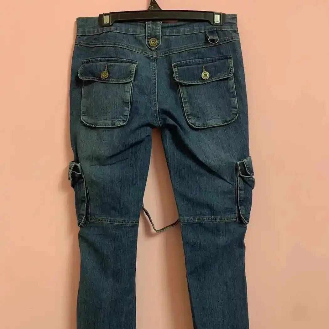 Edition Japan SICKS💥Japanese Vintage Jeans Bondage Punk Cargo Pants Size US 30 / EU 46 - 8 Thumbnail