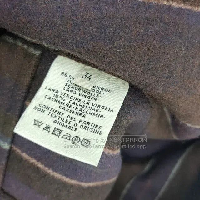Hermes Hermes Burgundy Cashmere Coat Size XXS / US 00 / IT 34 - 6 Thumbnail