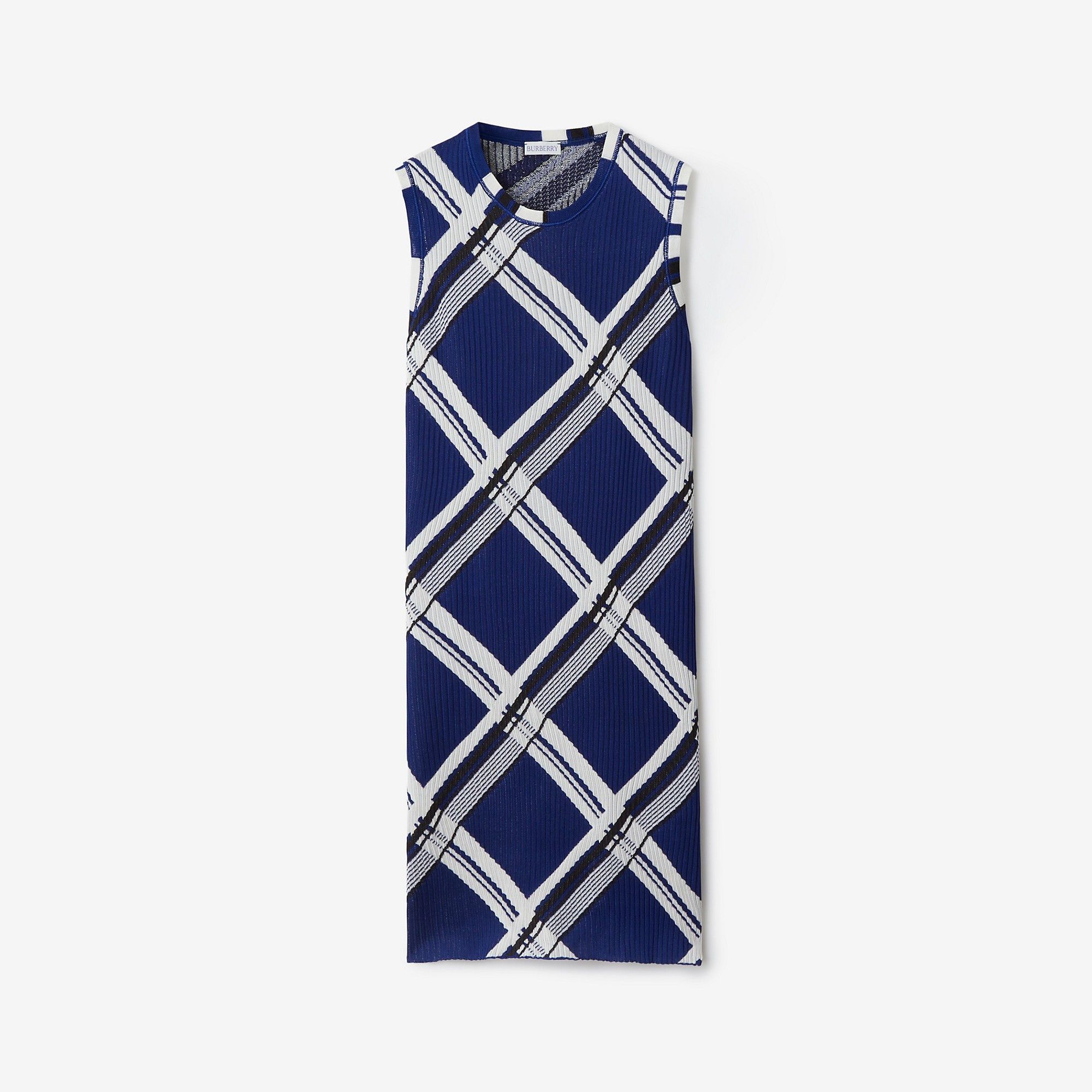 Burberry o1w1db10326 Check Silk Dress in Multicolor Size S / US 4 / IT 40 - 1 Thumbnail