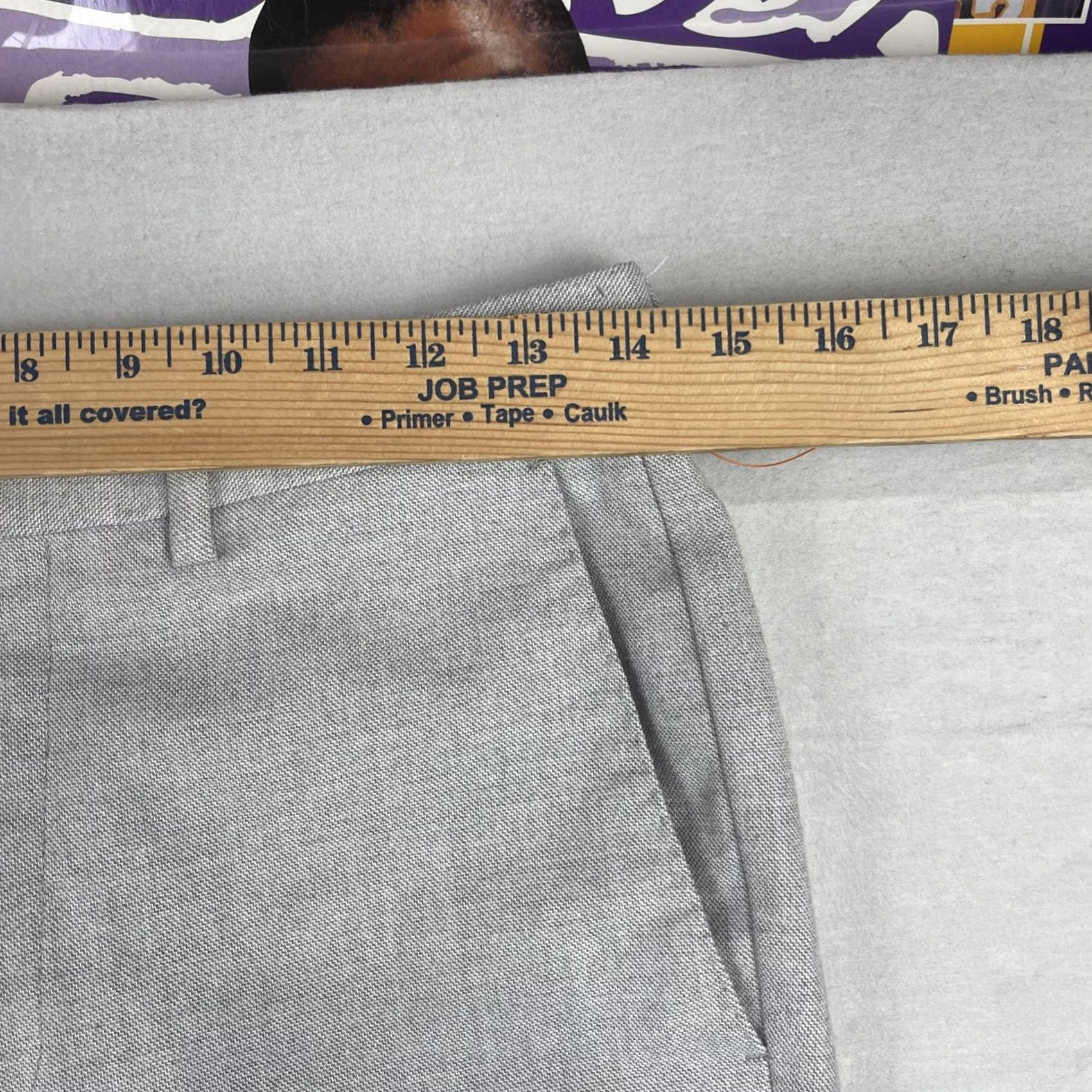 Reiss Reiss Dress Pants Mens 28x32 Gray View Flat Front Business Chino Trousers Size US 28 / EU 44 - 4 Thumbnail