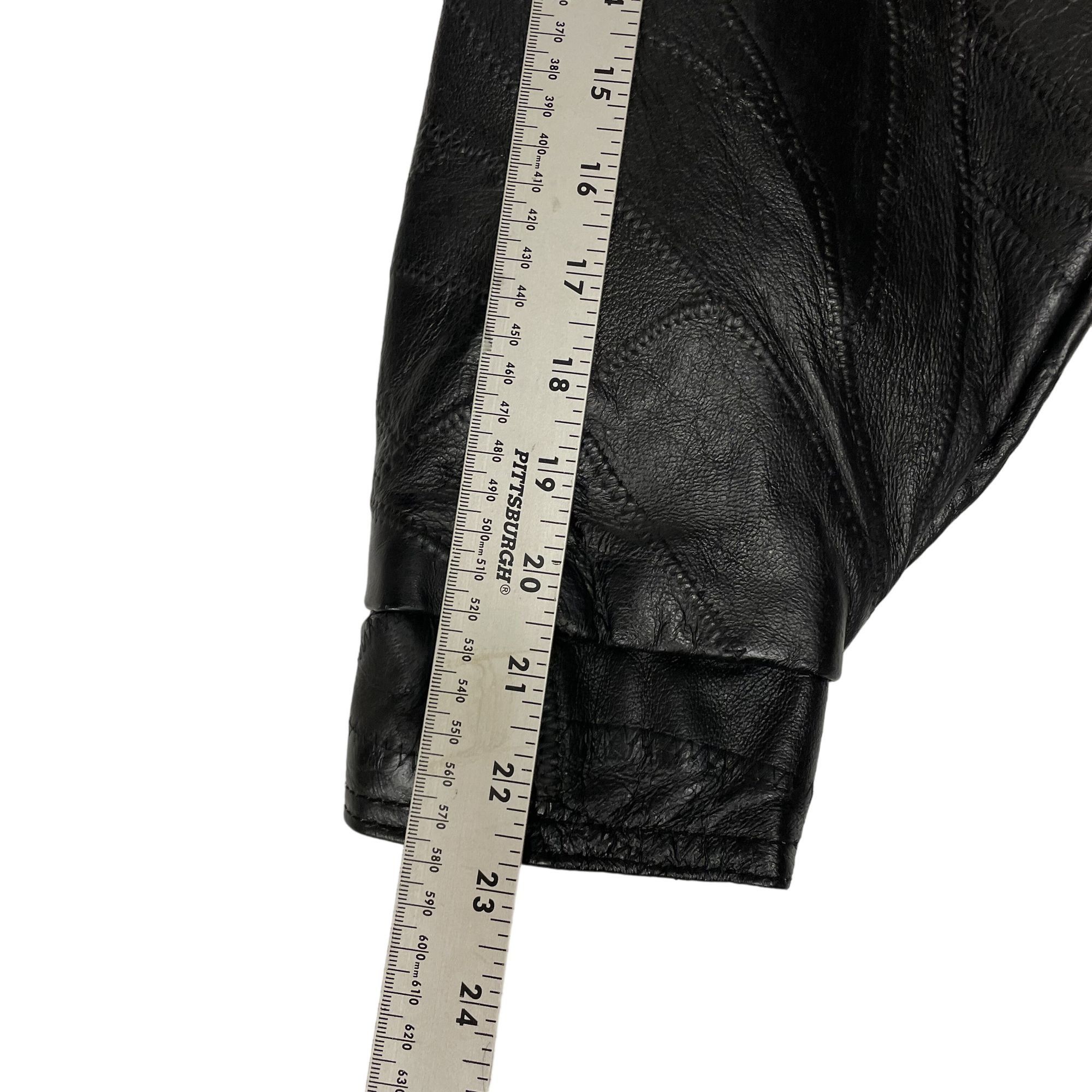 Other Vtg PATCHWORK Leather USA Korean Veteran Bomber Size US S / EU 44-46 / 1 - 8 Thumbnail