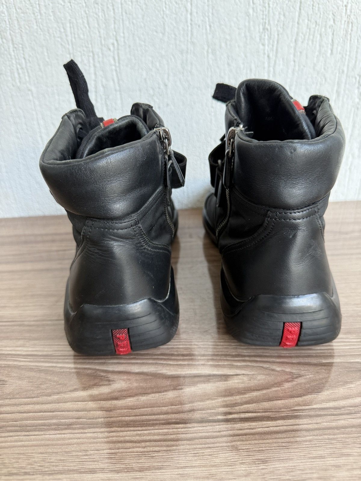 Prada America cup strap high Size US 9 / EU 42 - 21 Thumbnail