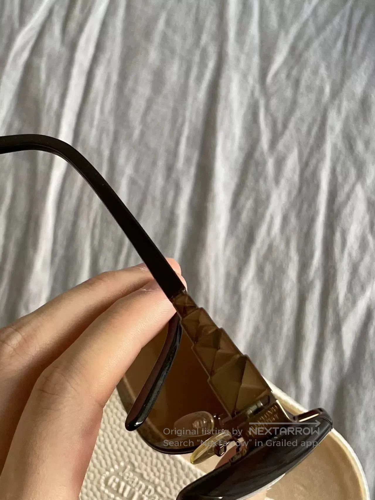 Jean Paul Gaultier Jean Paul Gaultier Amber Rivet Sunglasses. Size ONE SIZE - 5 Thumbnail