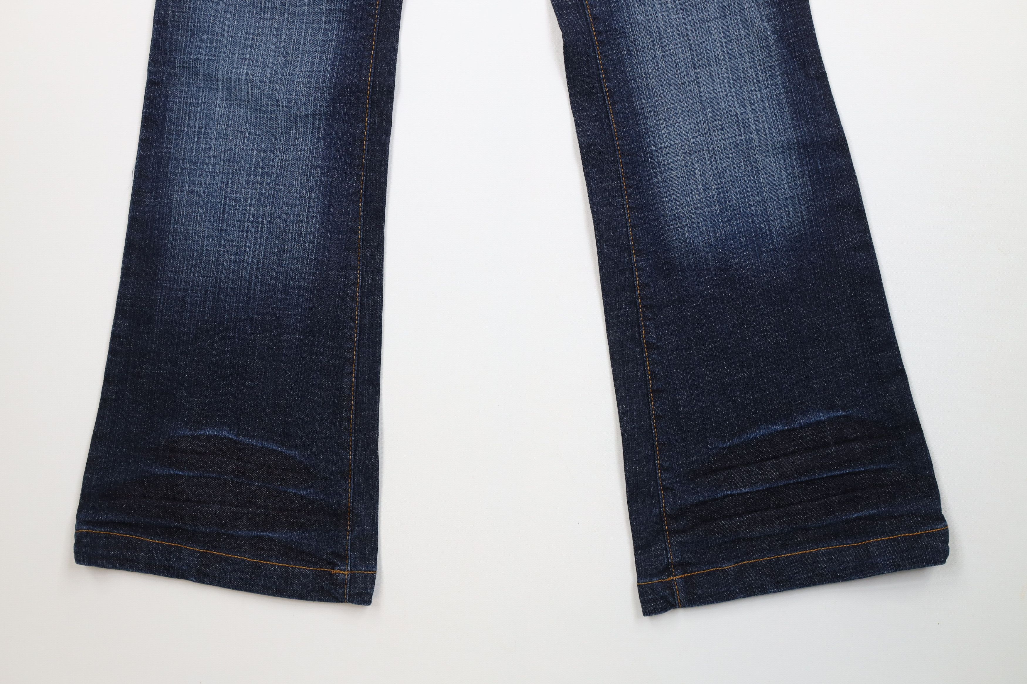 Vintage Deadstock Vintage Y2K Lot 29 Tunes Flared Wide Leg Jeans Size 28" / US 6 / IT 42 - 4 Thumbnail