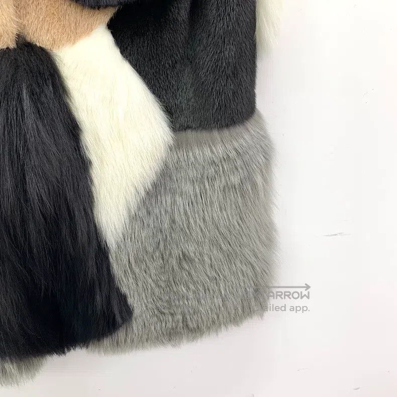 Fendi Fendi Karl Lagerfeld series color block mink fur vest coat Size XS / US 0-2 / IT 36-38 - 4 Thumbnail