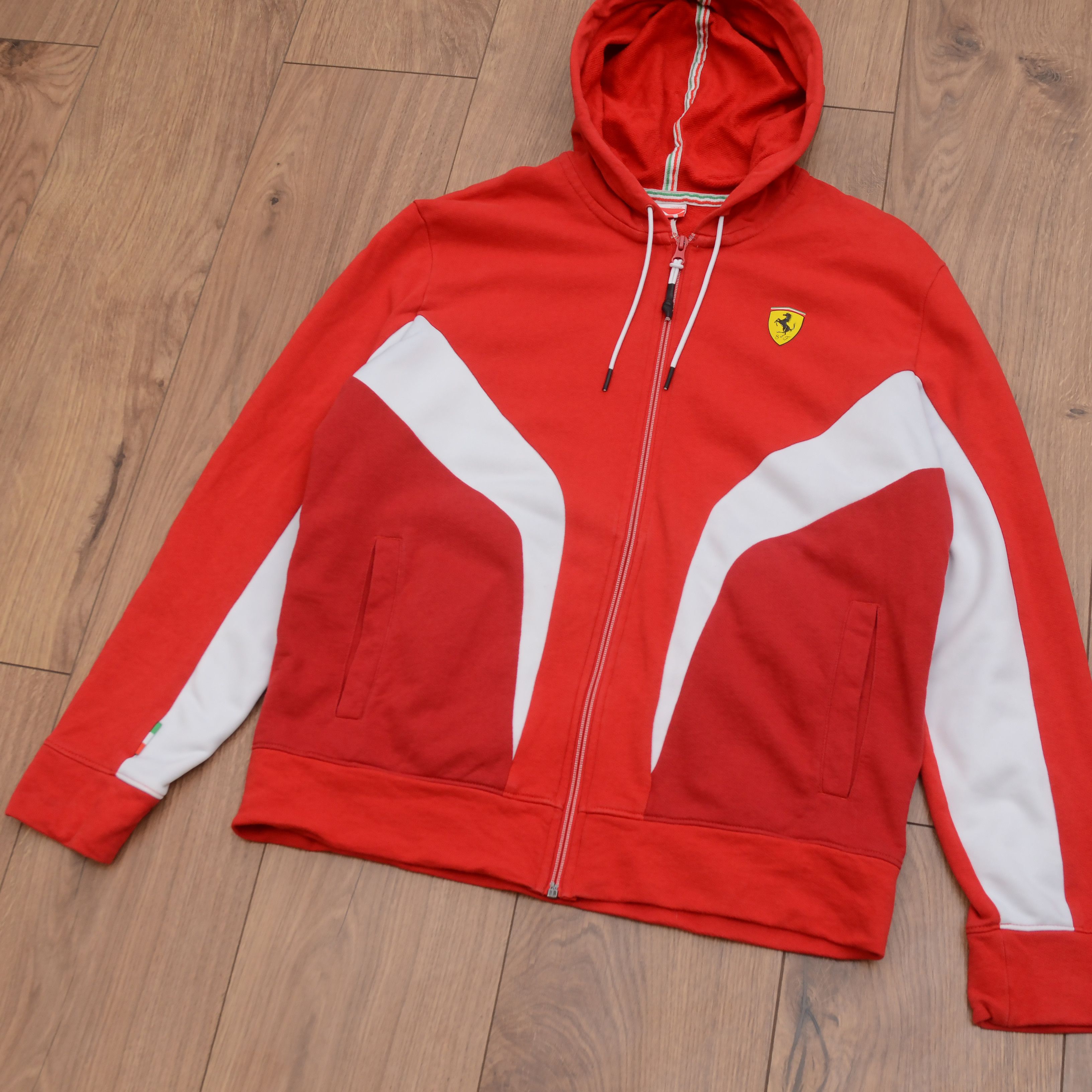 Ferrari × Puma Ferrari Scuderia PUMA F1 Full Zip Race Hoodie Sweat Jacket Size US M / EU 48-50 / 2 - 4 Thumbnail