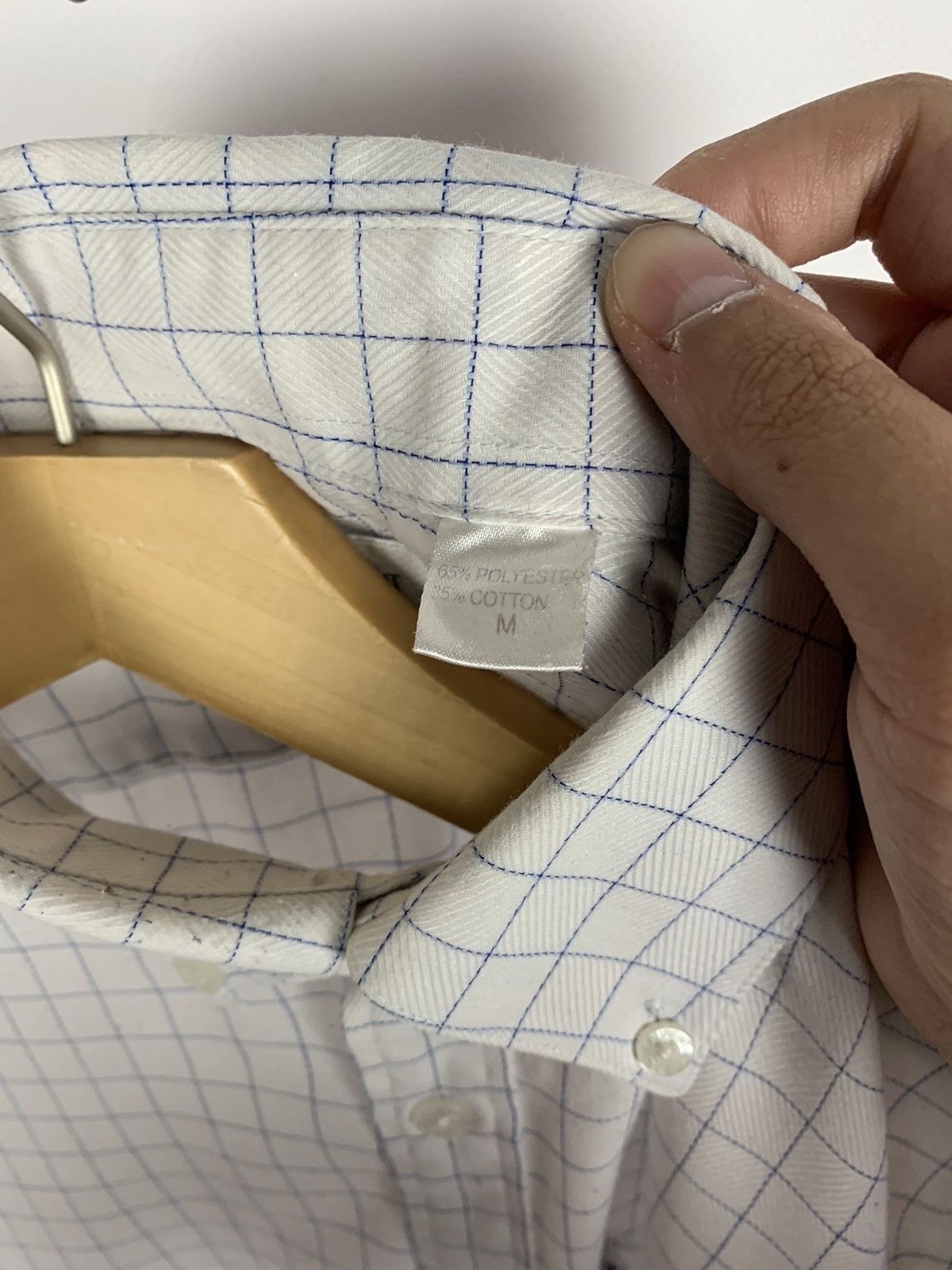 Yves Saint Laurent Vintage Yves Saint Laurent Plaid Shirt Short Sleeve 90’s Size US M / EU 48-50 / 2 - 6 Thumbnail