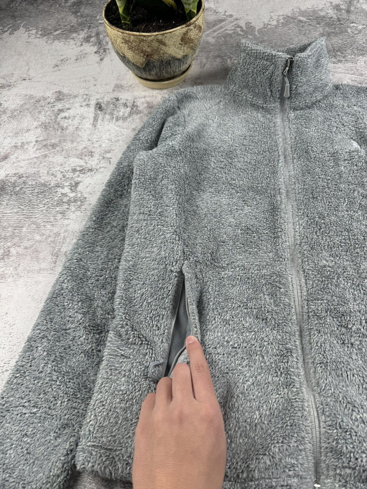 The North Face The North Face TNF Mohair Gorpcore Fleece Zip Light Jacket Size L / US 10 / IT 46 - 9 Thumbnail