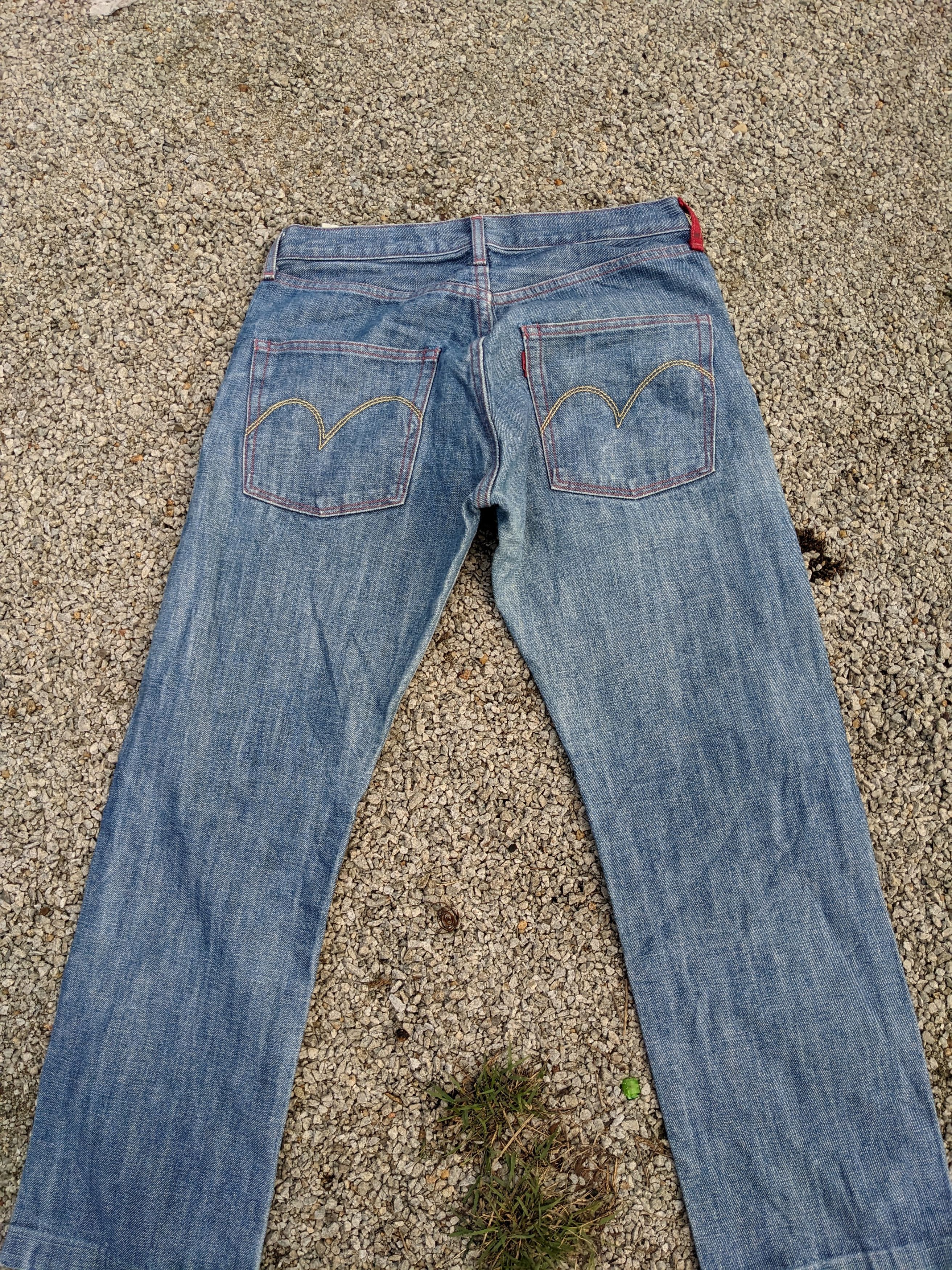 Levi's × Levi's Vintage Clothing × Vintage size 31 vintage levi's selvedged 90s redline single R tag Size US 31 - 2 Thumbnail