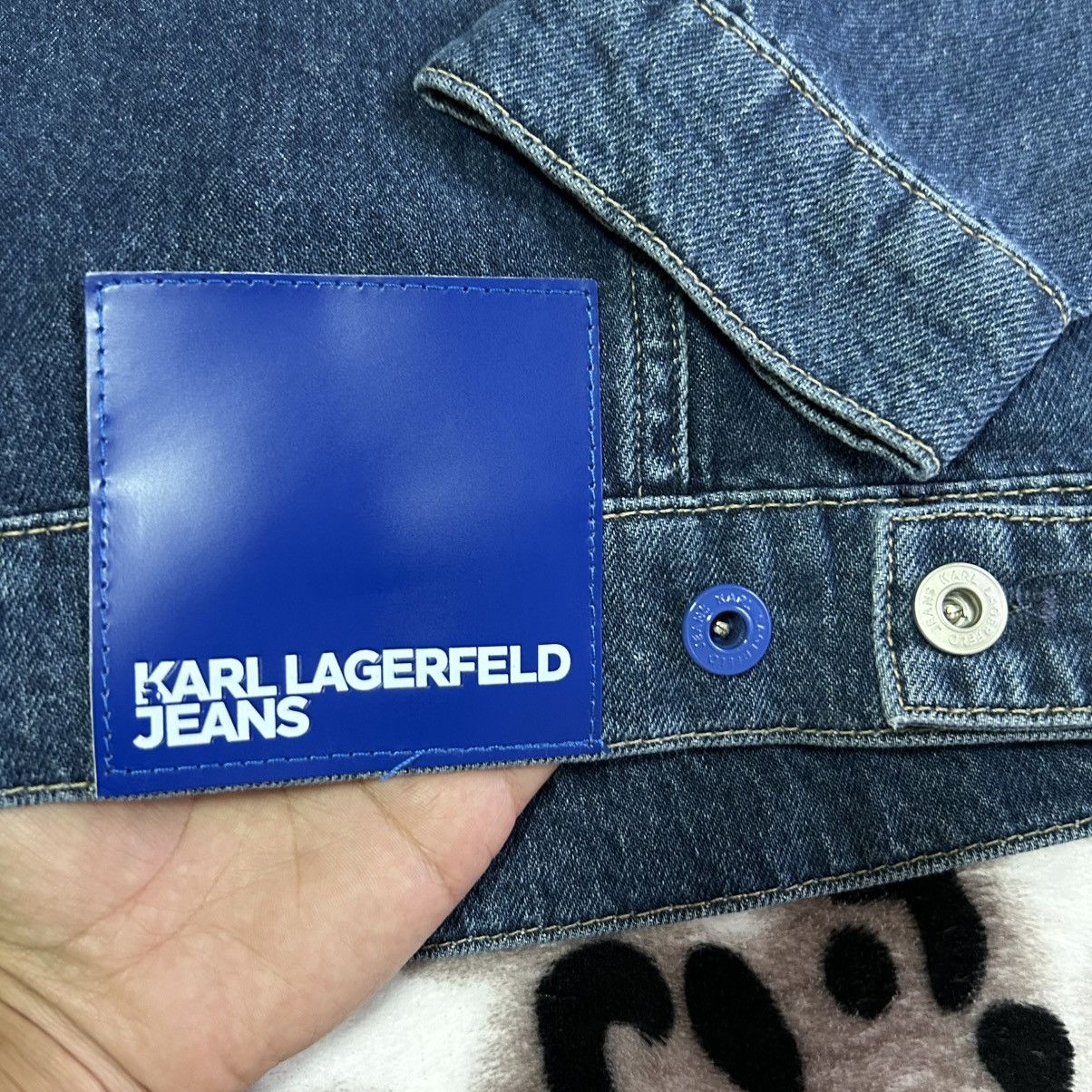 Karl Lagerfeld Authentic Karl Lagerfeld Jeans Denim Jacket Size US M / EU 48-50 / 2 - 16 Thumbnail