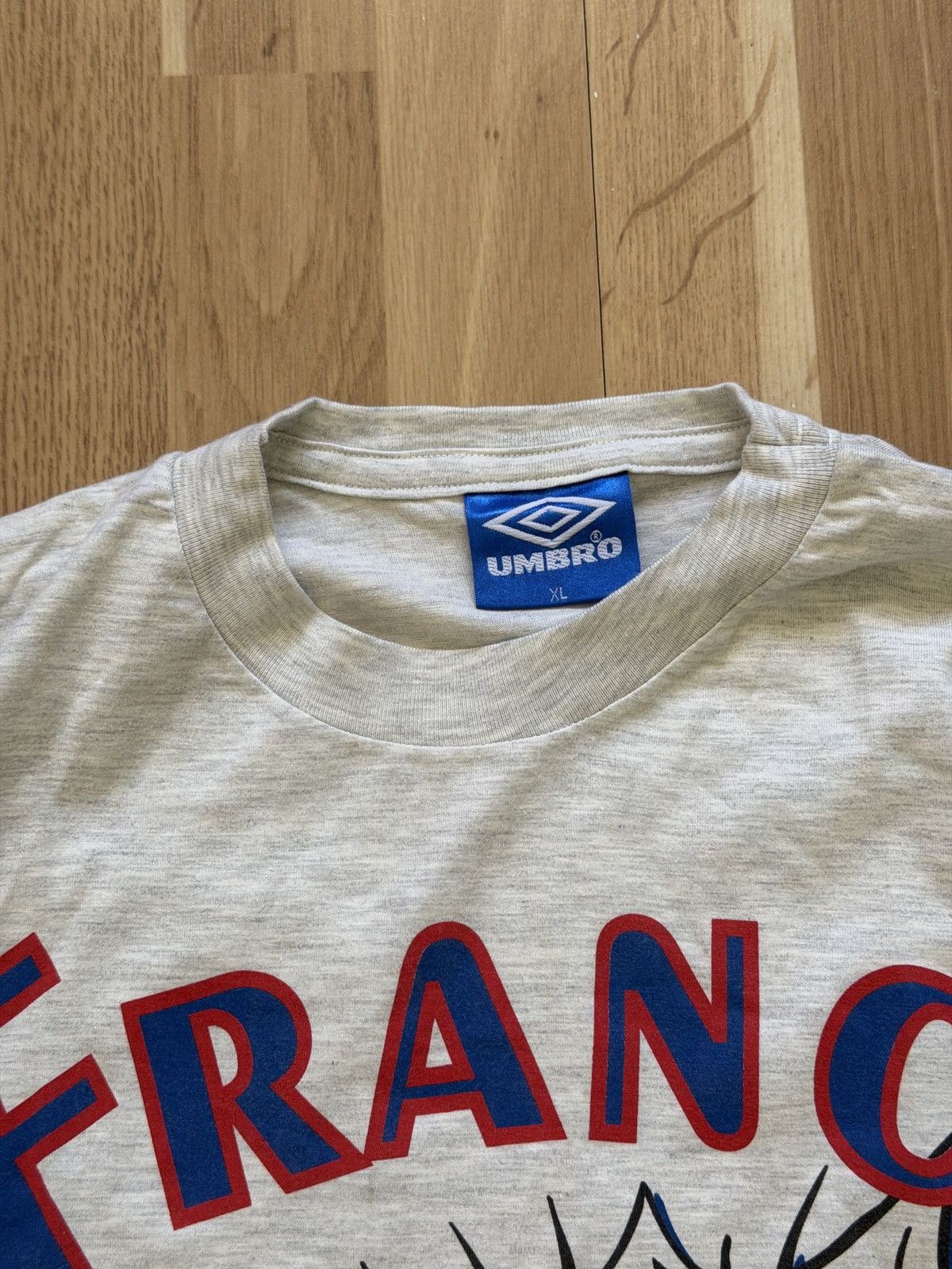 Umbro Vintage umbro t shirt 1996 france t shirt england champion Size US L / EU 52-54 / 3 - 7 Thumbnail