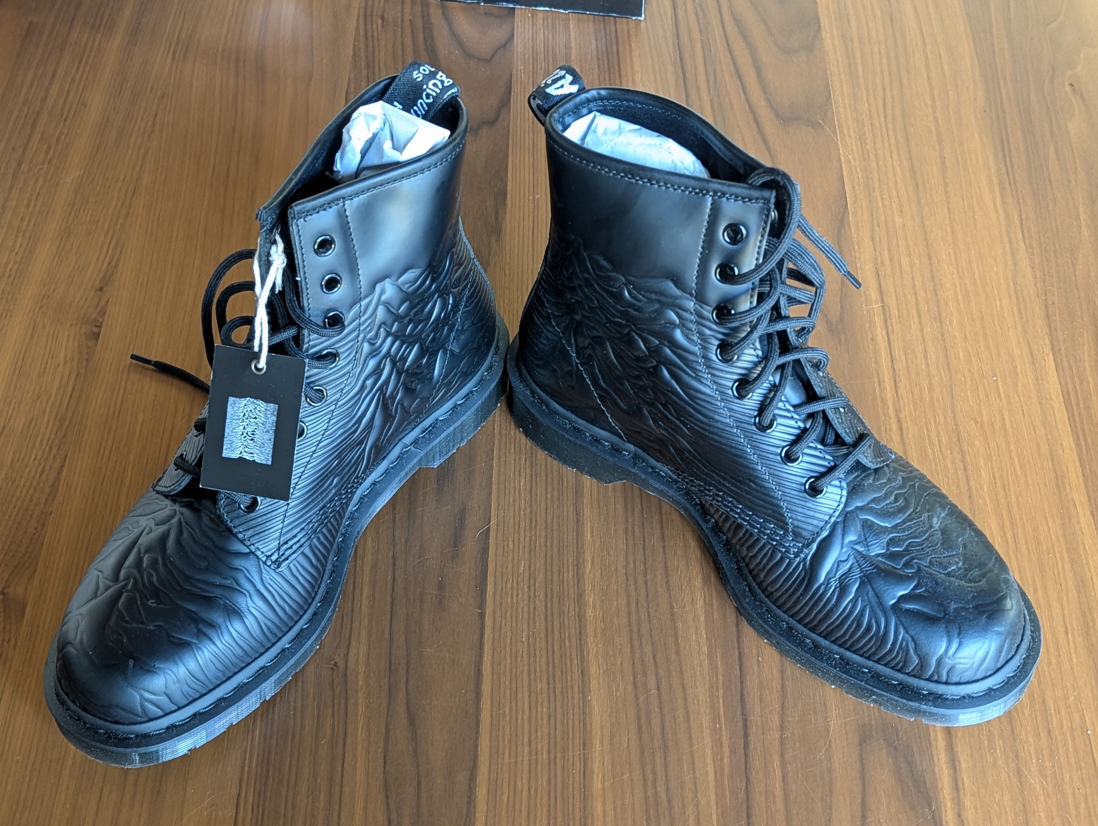 Dr. Martens × Joy Division 1460 Dr Martens x Joy Division unknown pleasures black Size US 10 / EU 43 - 5 Thumbnail