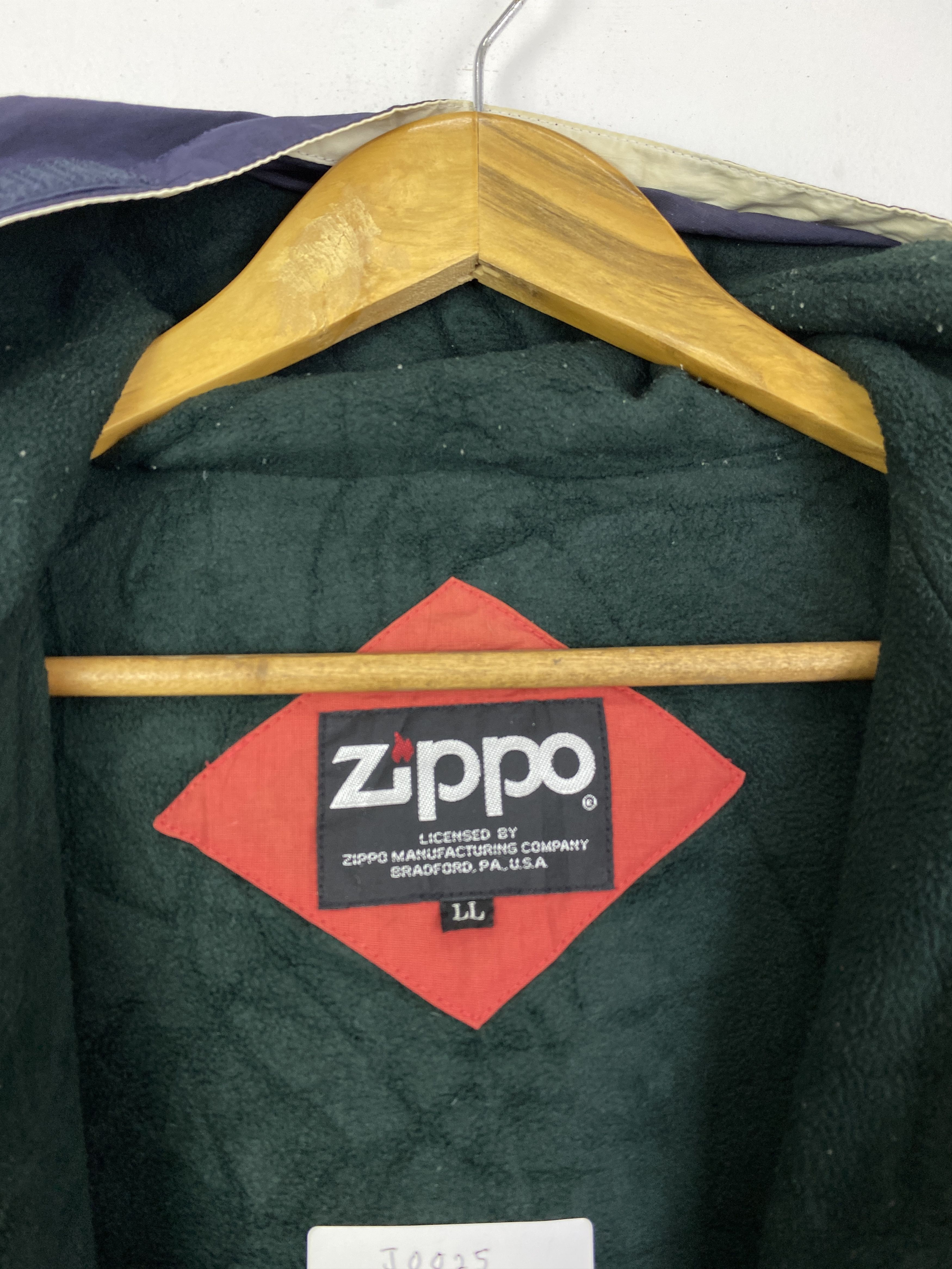 Zippo Vintage Zippo Sun Faded Hooded Zipper Jacket J0025 Size US XL / EU 56 / 4 - 5 Thumbnail