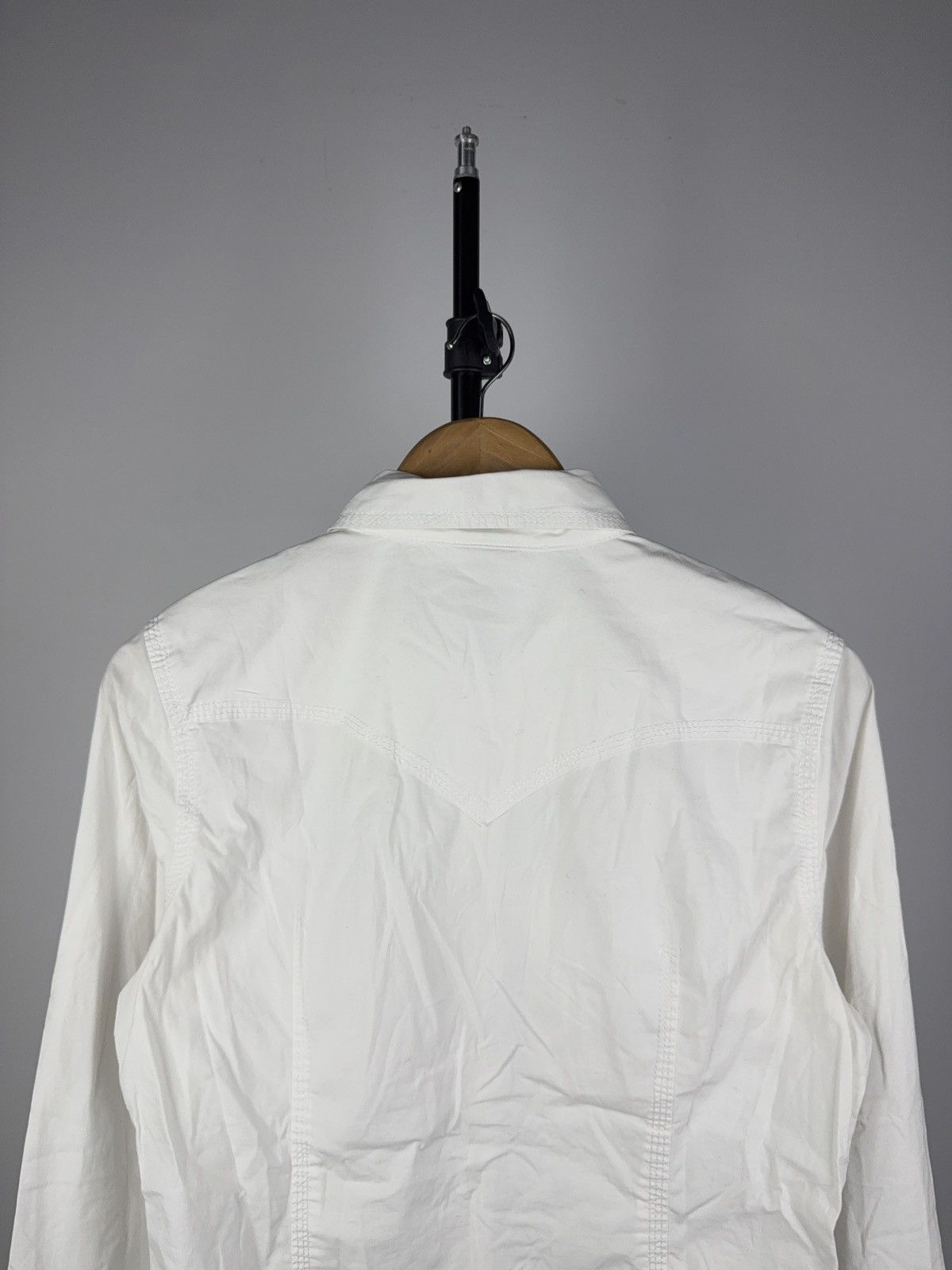 True Religion Y2K True Religion Western White Shirt Snap Button Size L / US 10 / IT 46 - 9 Thumbnail