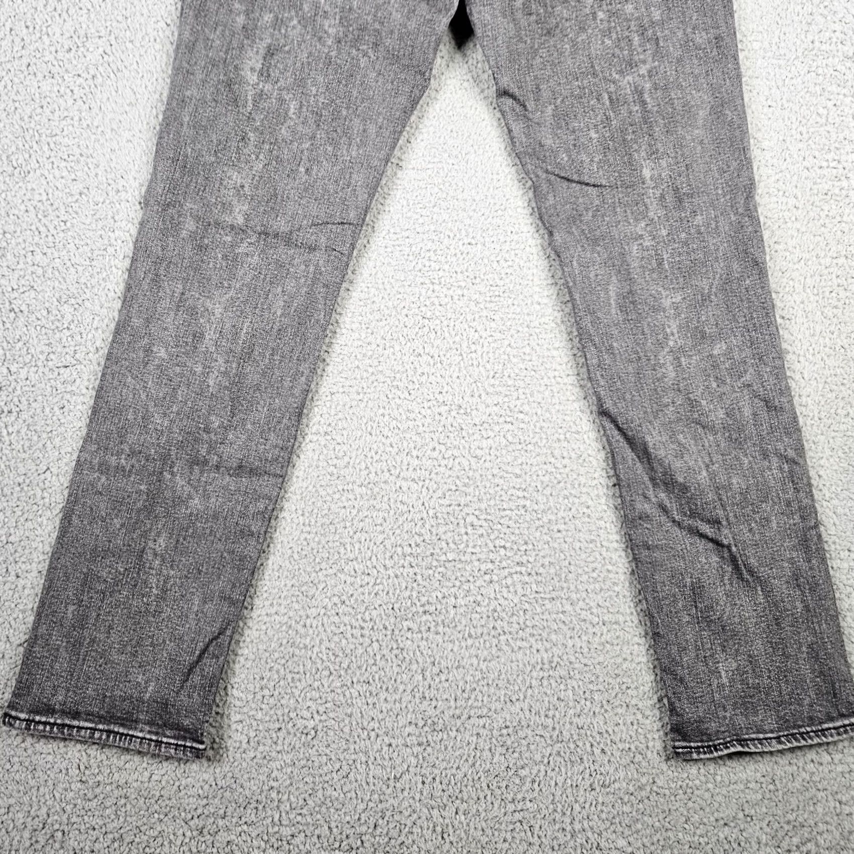 Levi's Levi’s Jeans Men’s Dark Gray Straight Leg Five Pockets Casual Size W32 Regular Size 24" / US 00 / IT 34 - 7 Thumbnail