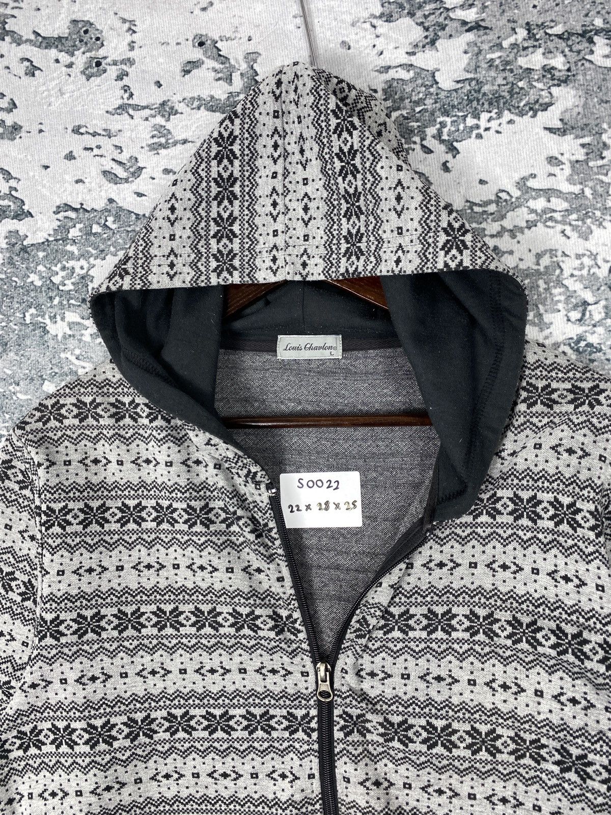 Japanese Brand Vintage Louis Chavlon Native Navajo Zip Up Hoodies Size US L / EU 52-54 / 3 - 5 Thumbnail