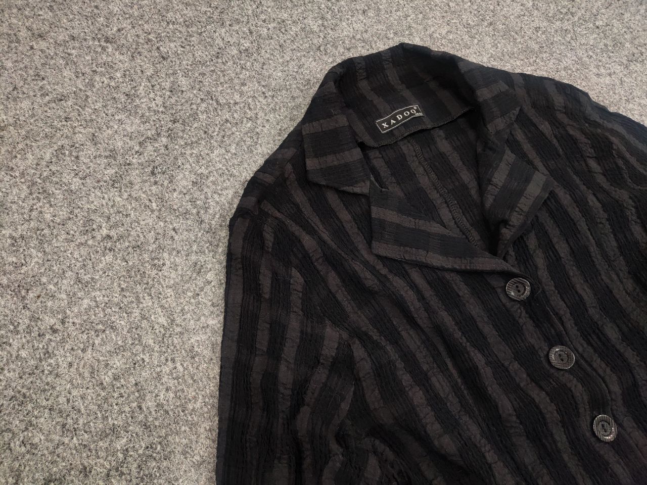 Other Xadoo Berlin Designer Avant Garde Light Textured Jacket Size L / US 10 / IT 46 - 7 Thumbnail