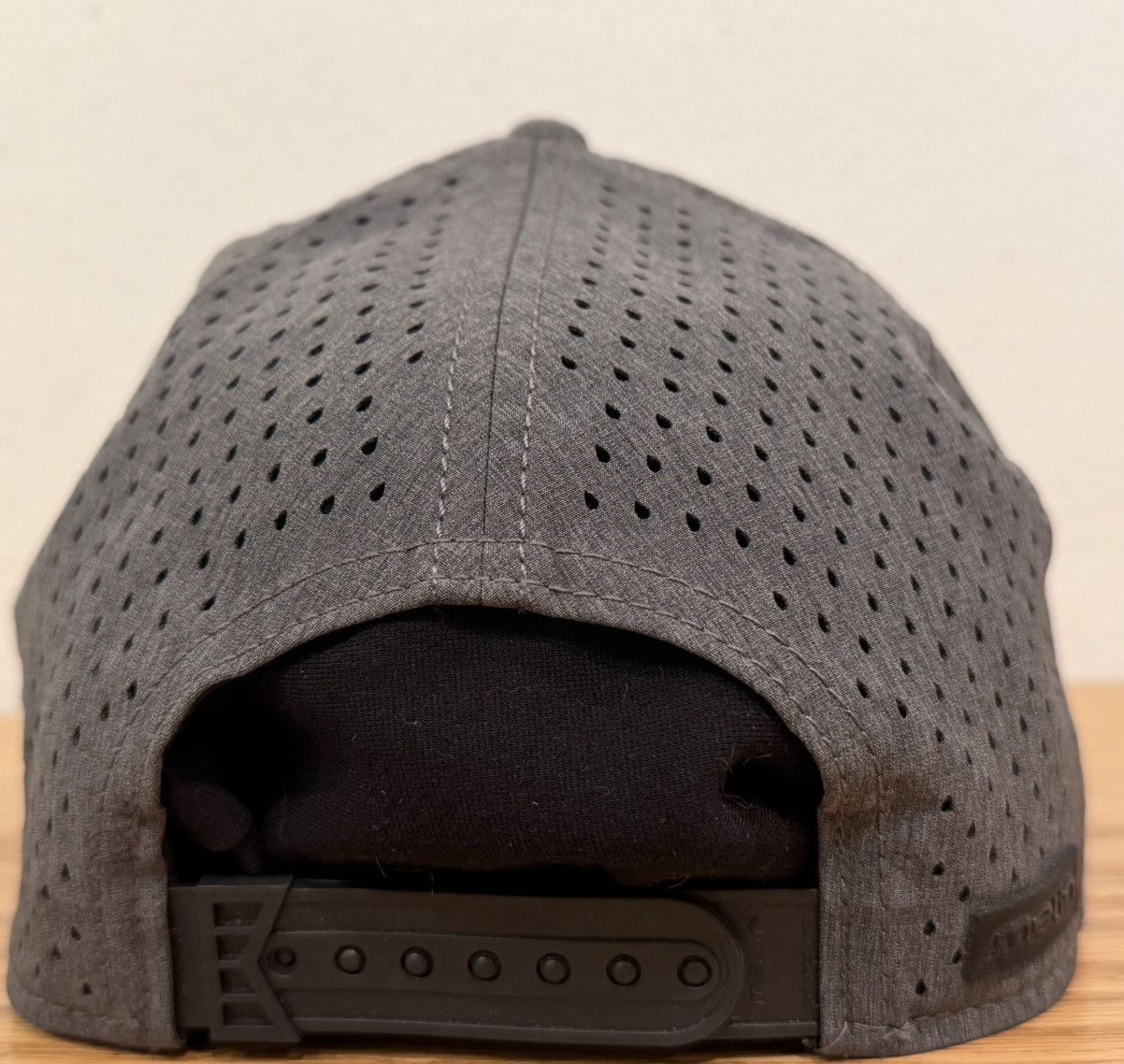 melin Melin A-Game Hydro Mens Gray Snapback Performance Hat 58cm Size ONE SIZE - 3 Thumbnail
