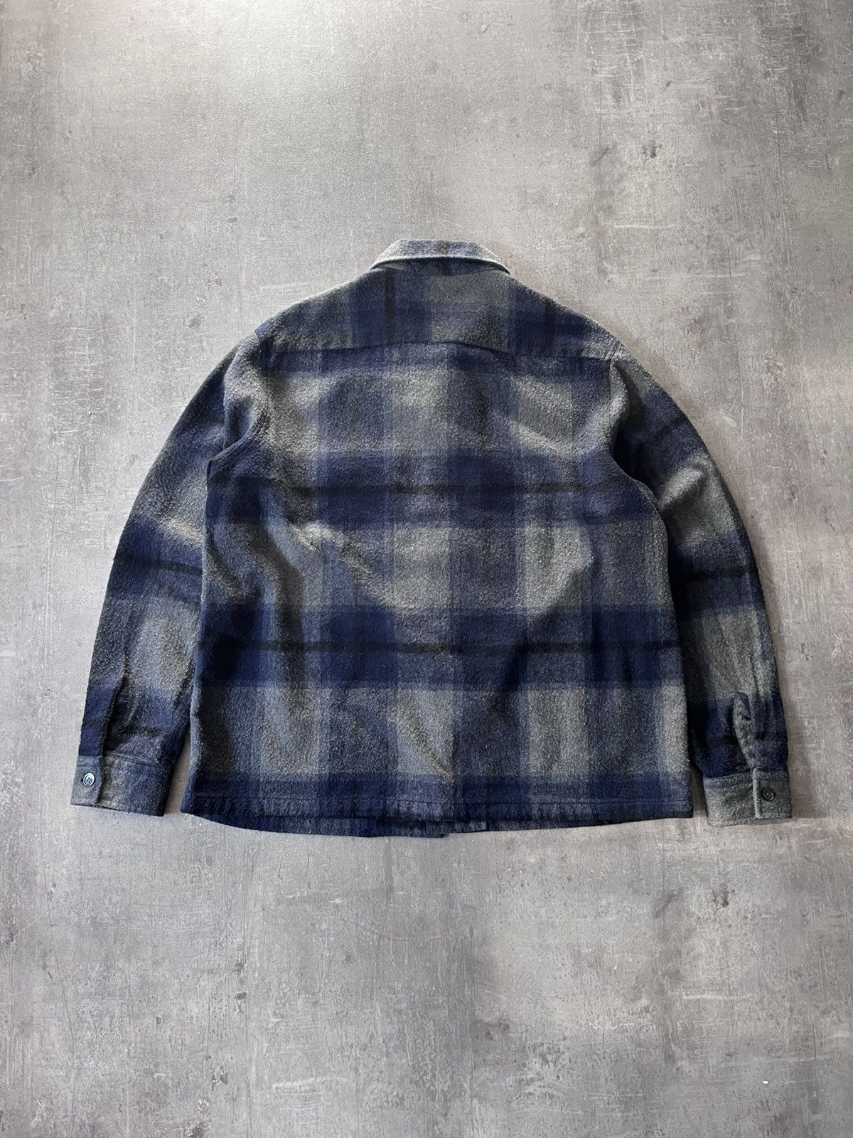Our Legacy Our Legacy heusen shirt wool flannel overshirt Size US M / EU 48-50 / 2 - 5 Thumbnail